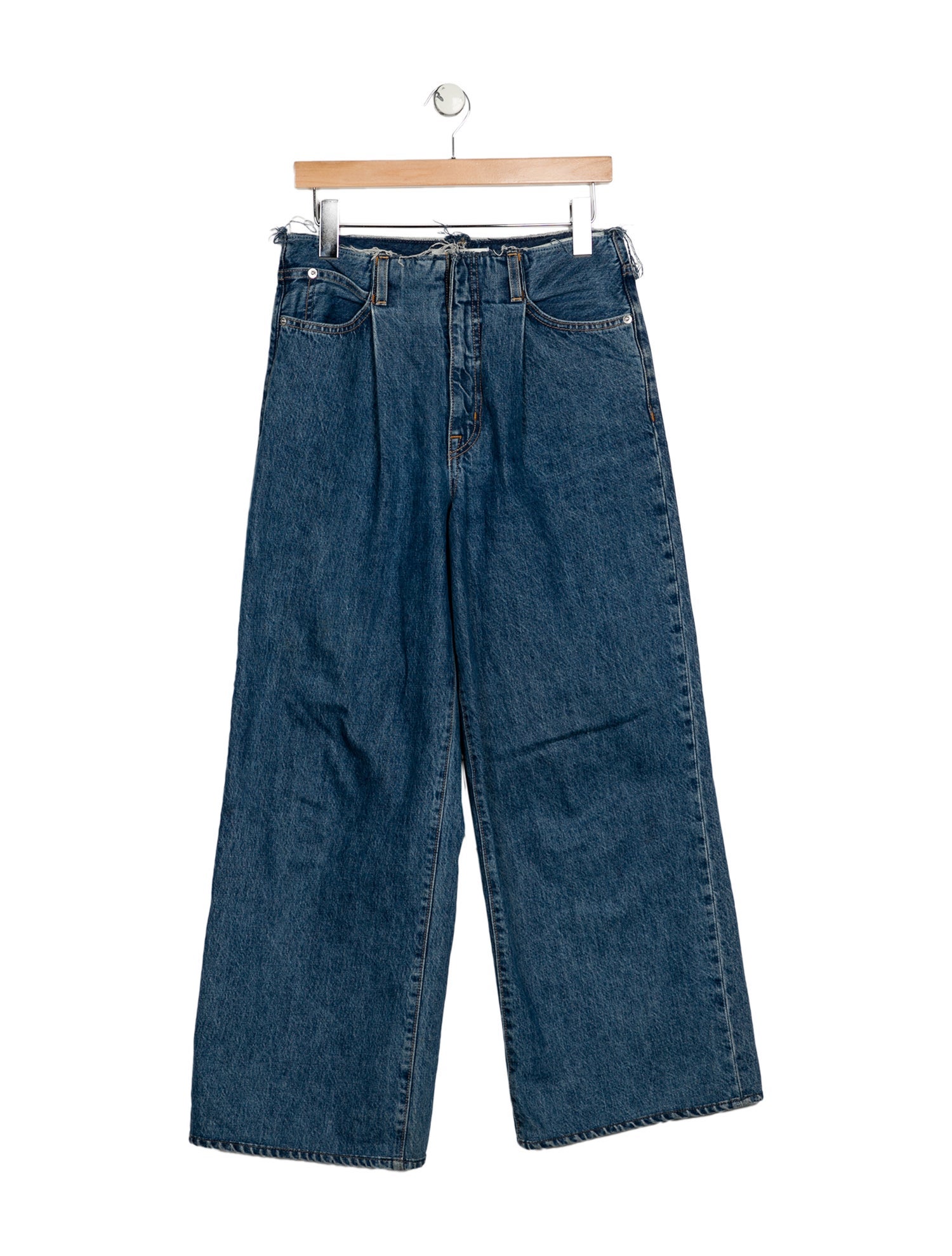 SLVRLAKE High-Rise Wide Leg Jeans