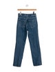 SLVRLAKE Mid-Rise Straight Leg Jeans