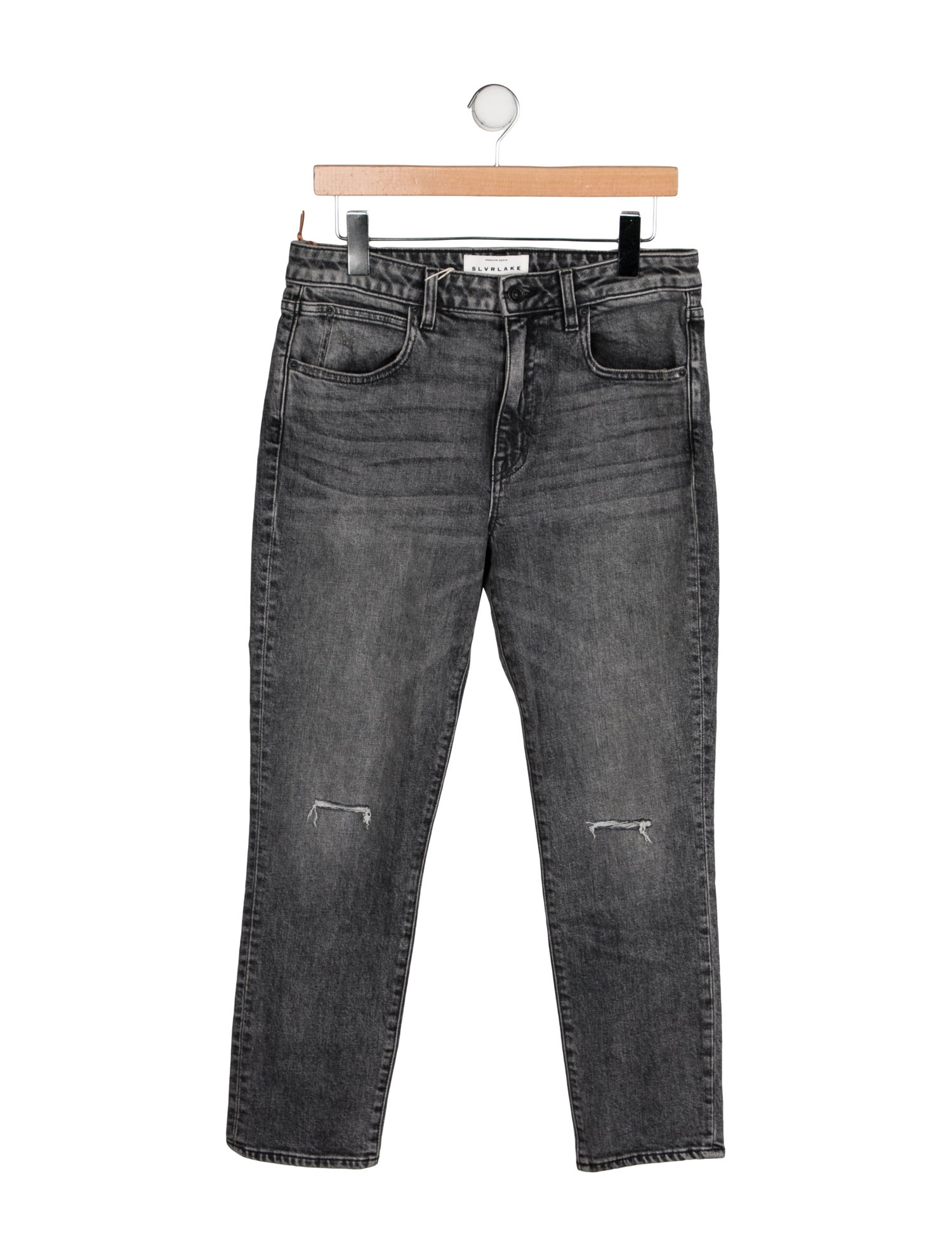 SLVRLAKE High-Rise Straight Leg Jeans w/ Tags