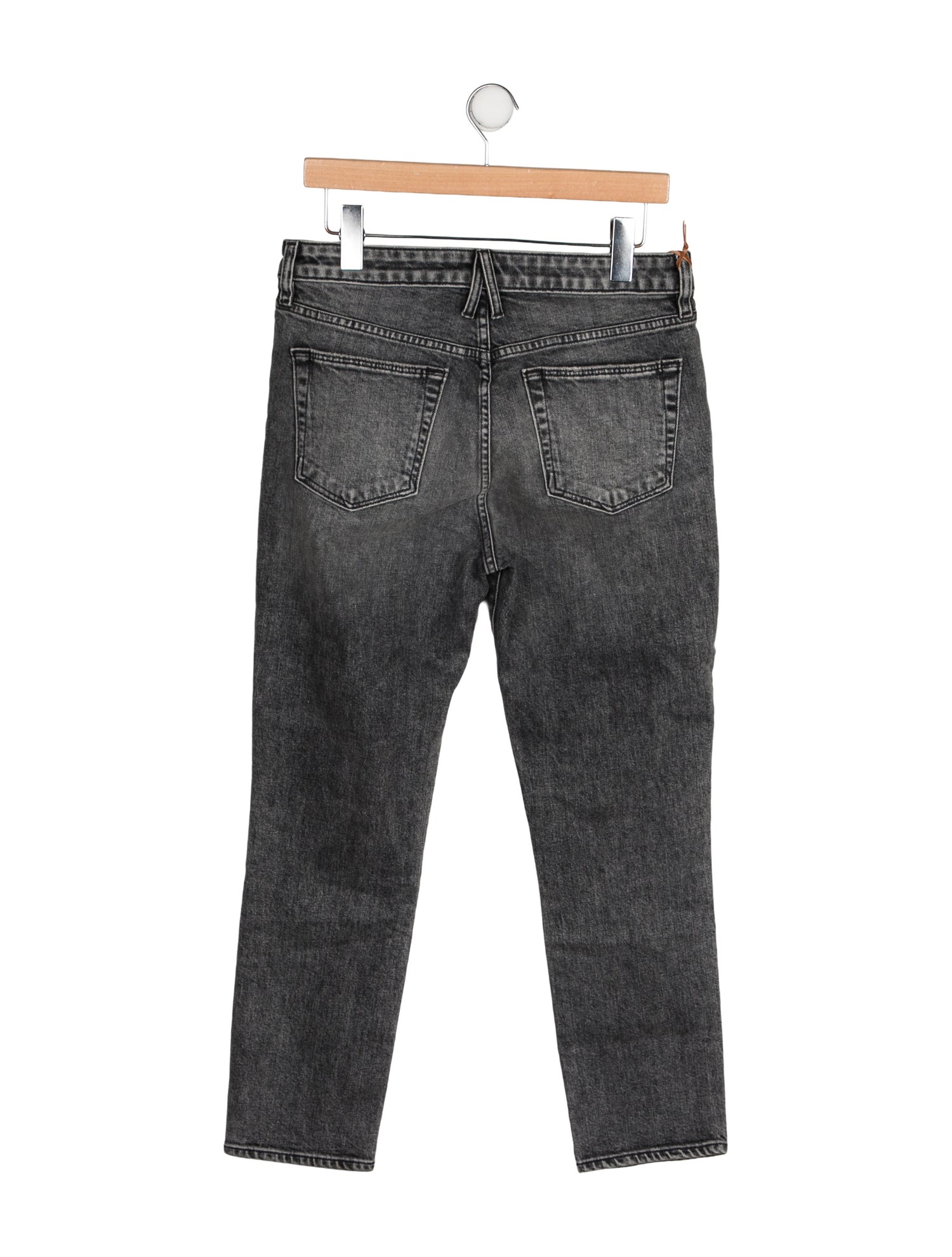 SLVRLAKE High-Rise Straight Leg Jeans w/ Tags