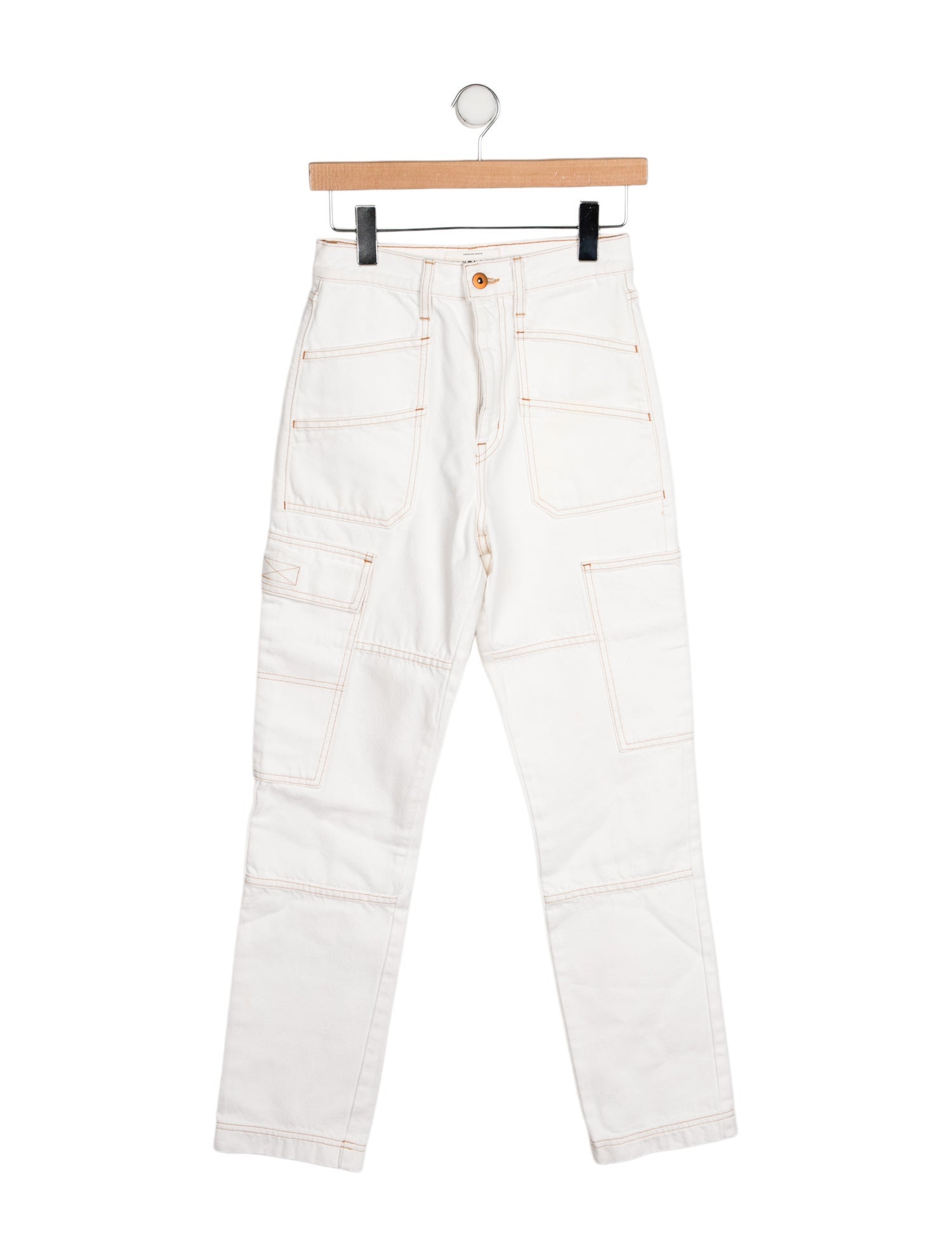SLVRLAKE High-Rise Straight Leg Jeans