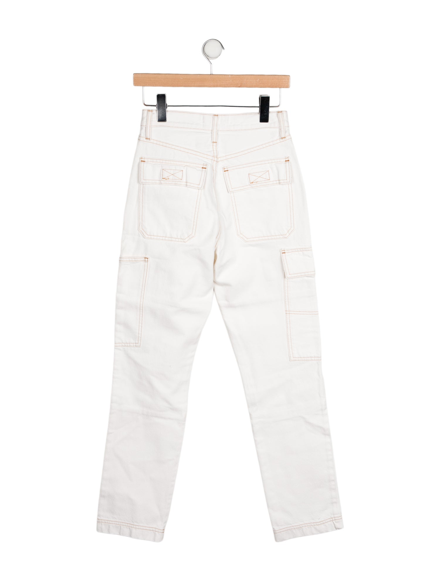 SLVRLAKE High-Rise Straight Leg Jeans