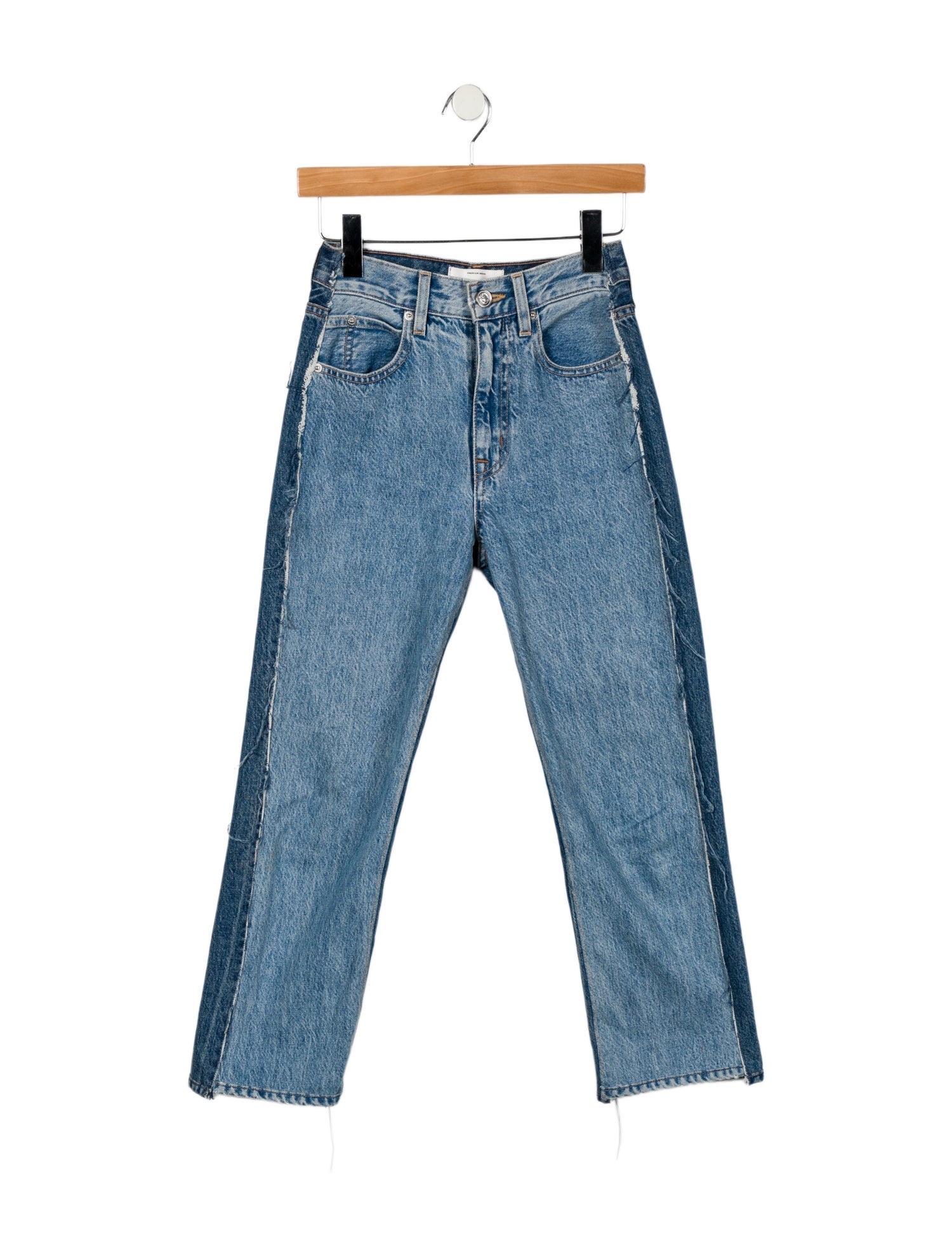SLVRLAKE Mid-Rise Straight Leg Jeans