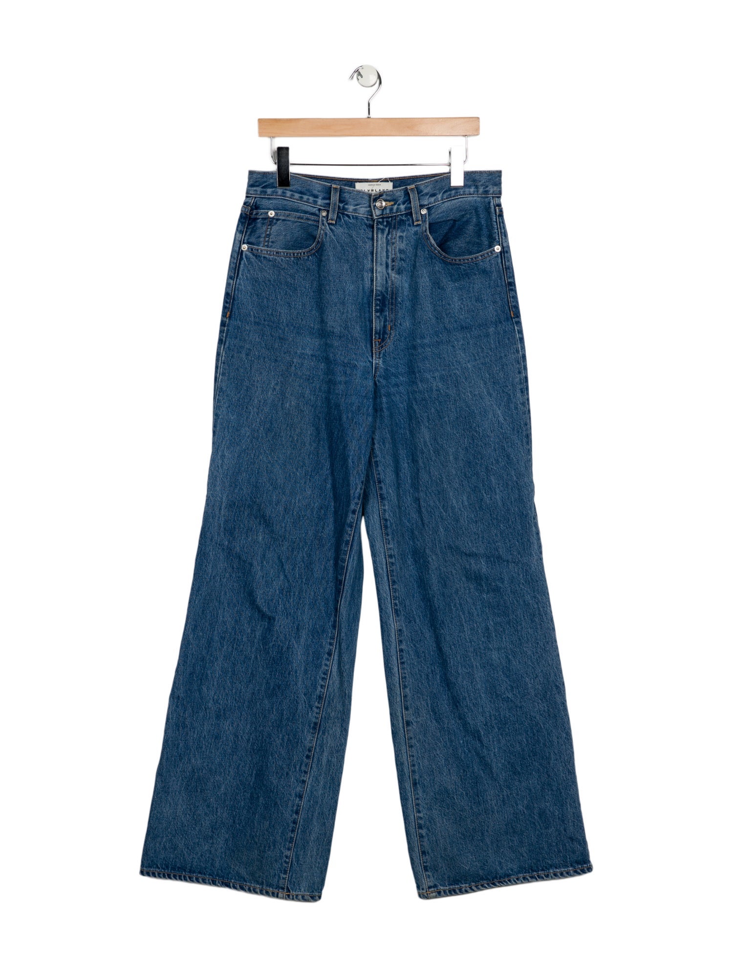 SLVRLAKE High-Rise Wide Leg Jeans