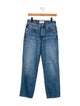 SLVRLAKE Mid-Rise Straight Leg Jeans