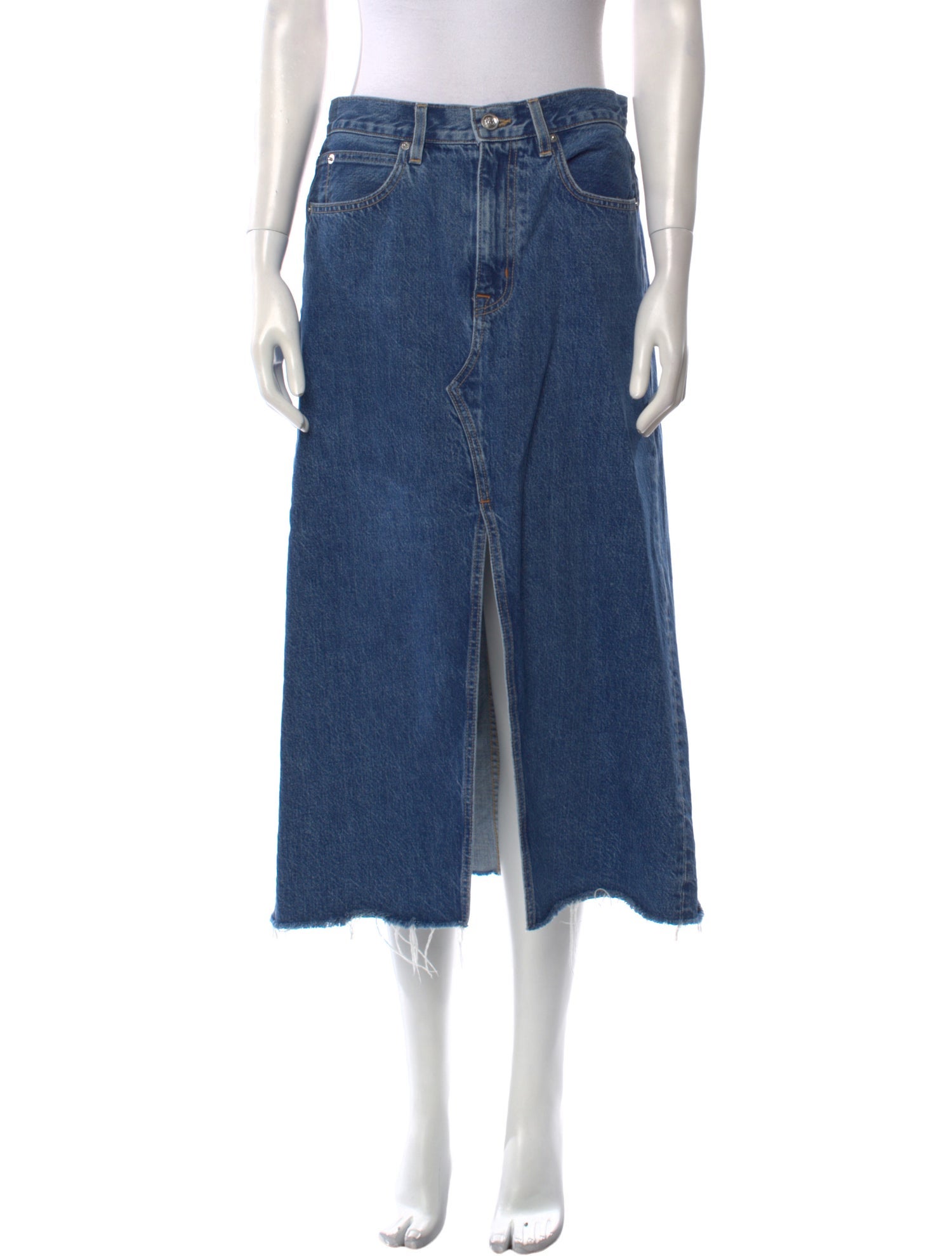 SLVRLAKE Midi Length Skirt