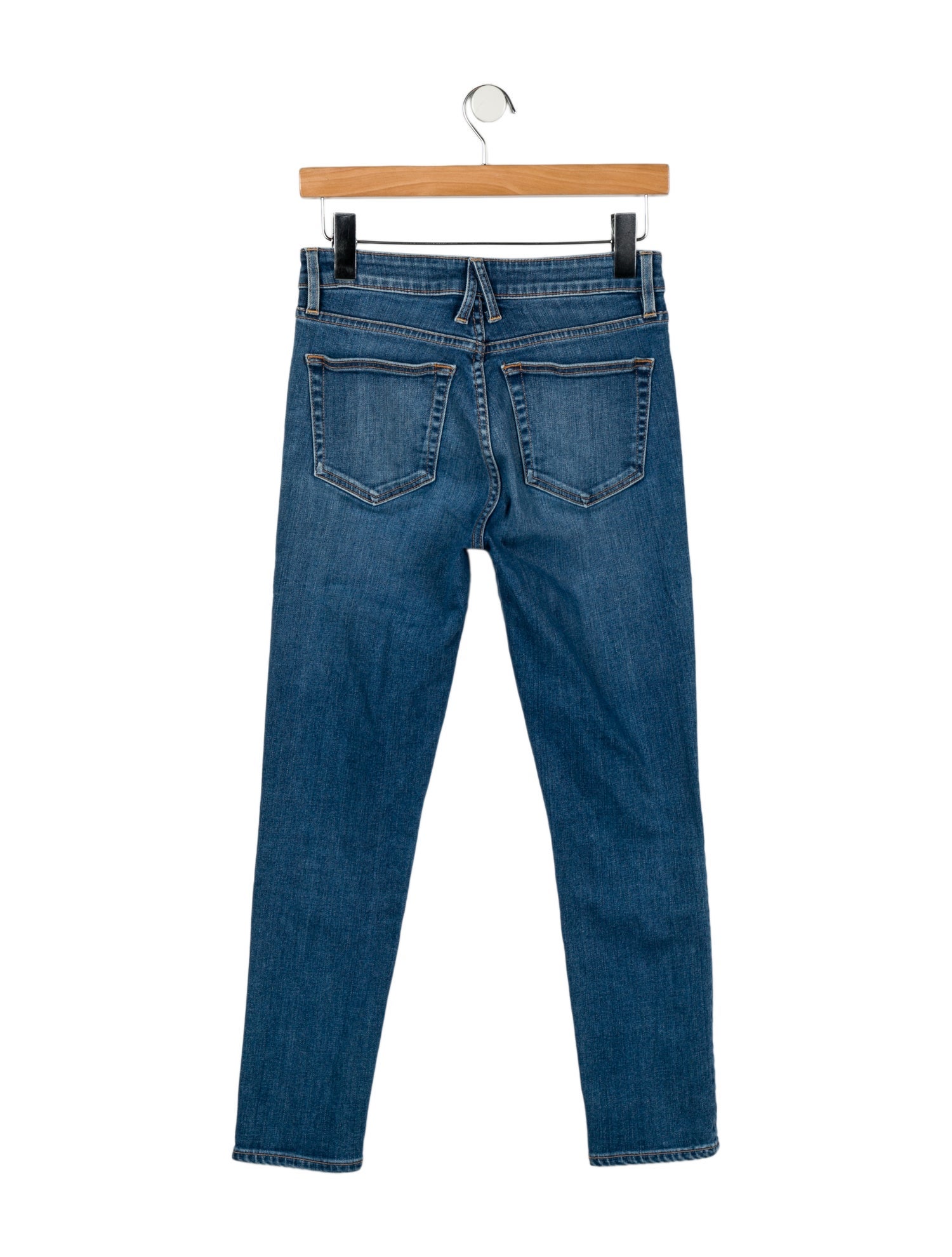 SLVRLAKE Mid-Rise Skinny Leg Jeans