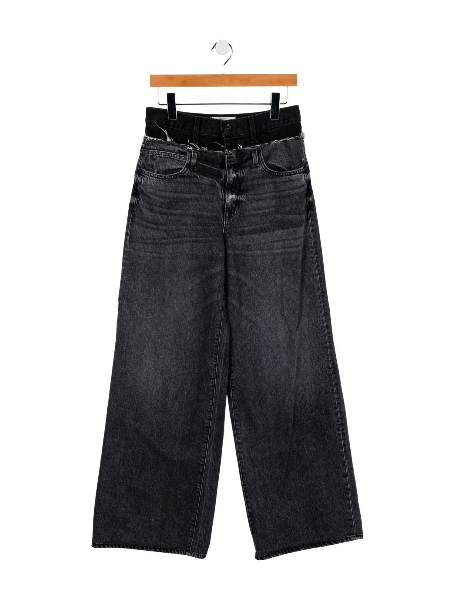 SLVRLAKE High-Rise Wide Leg Jeans