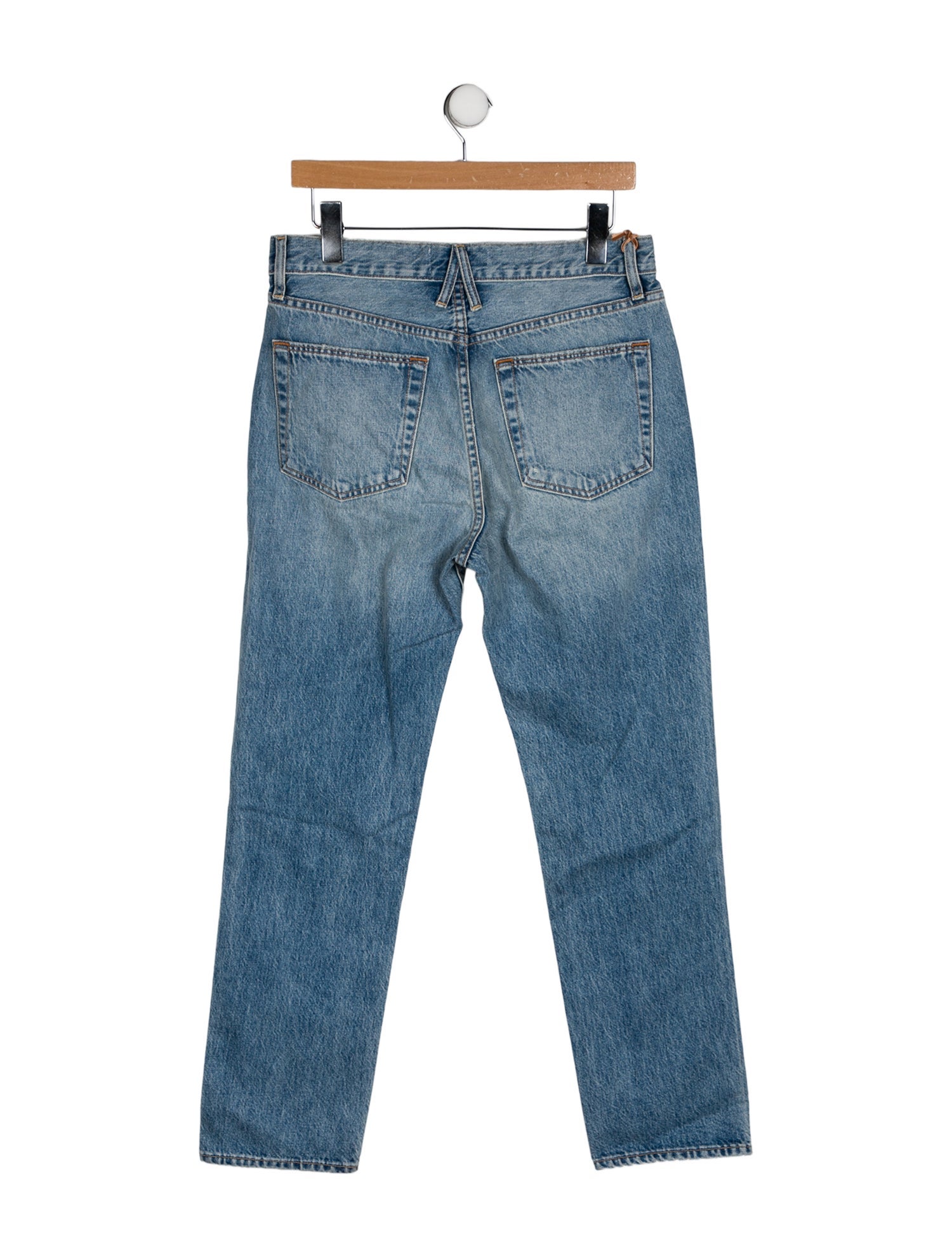 SLVRLAKE High-Rise Straight Leg Jeans w/ Tags