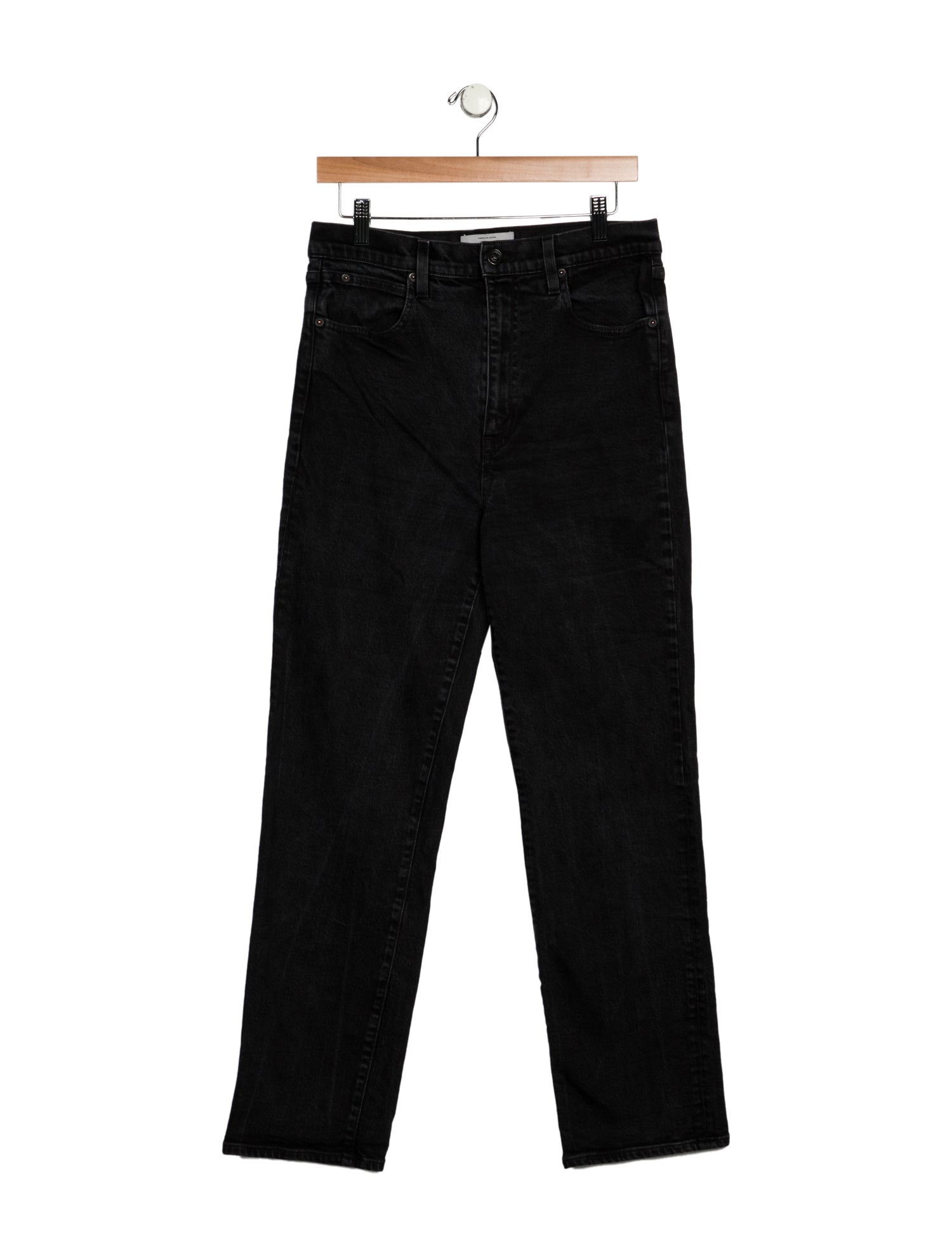 SLVRLAKE High-Rise Straight Leg Jeans