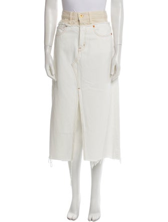 SLVRLAKE Midi Length Skirt