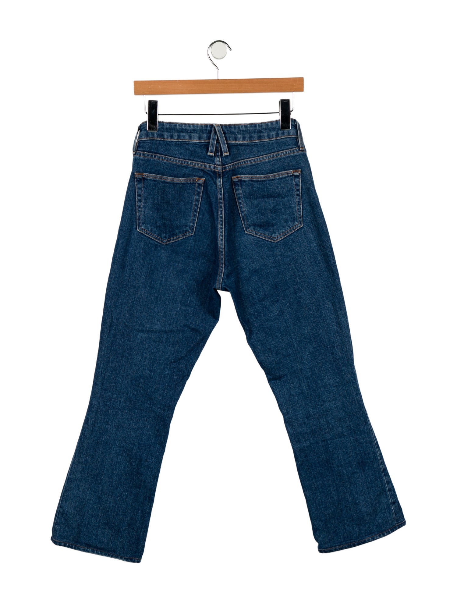 SLVRLAKE Mid-Rise Wide Leg Jeans