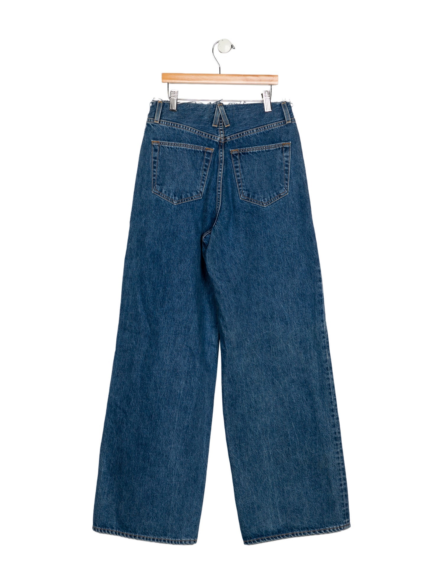 SLVRLAKE High-Rise Wide Leg Jeans