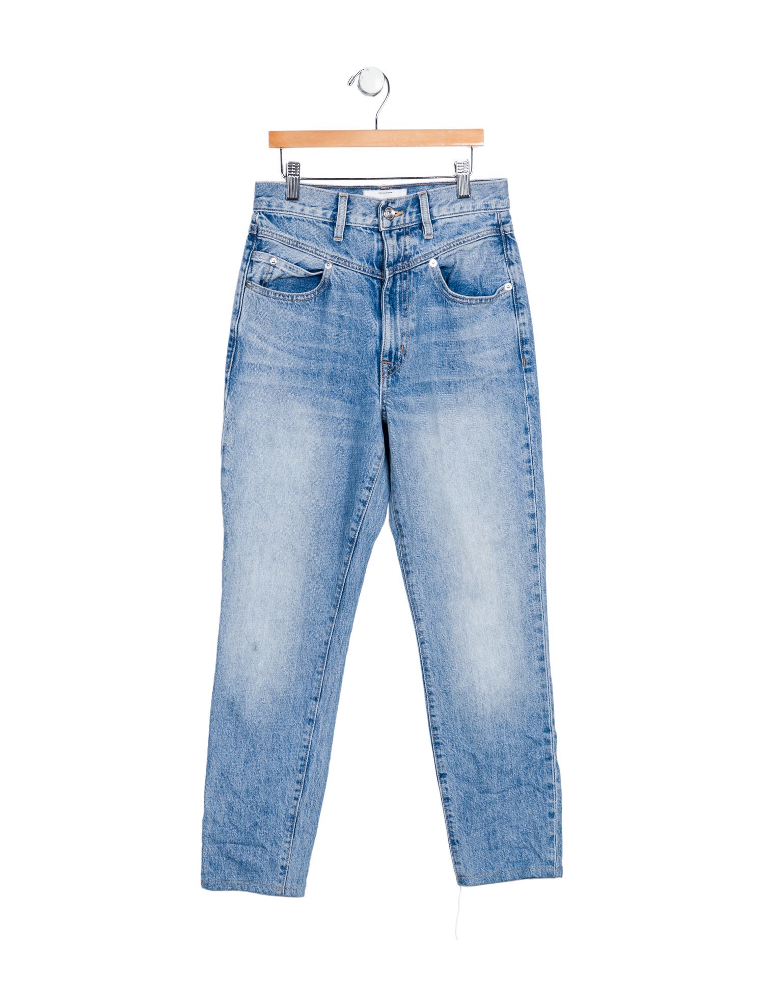 SLVRLAKE Mid-Rise Skinny Leg Jeans