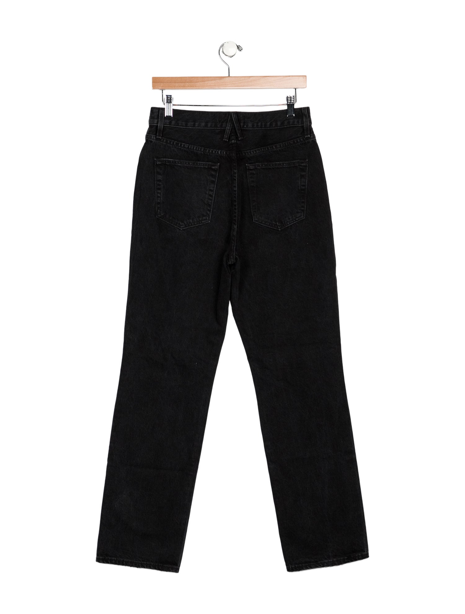 SLVRLAKE High-Rise Straight Leg Jeans