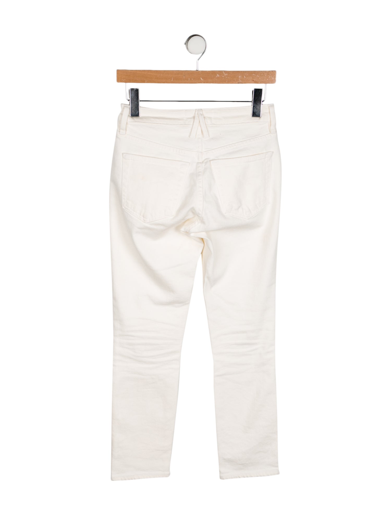 SLVRLAKE Mid-Rise Straight Leg Jeans