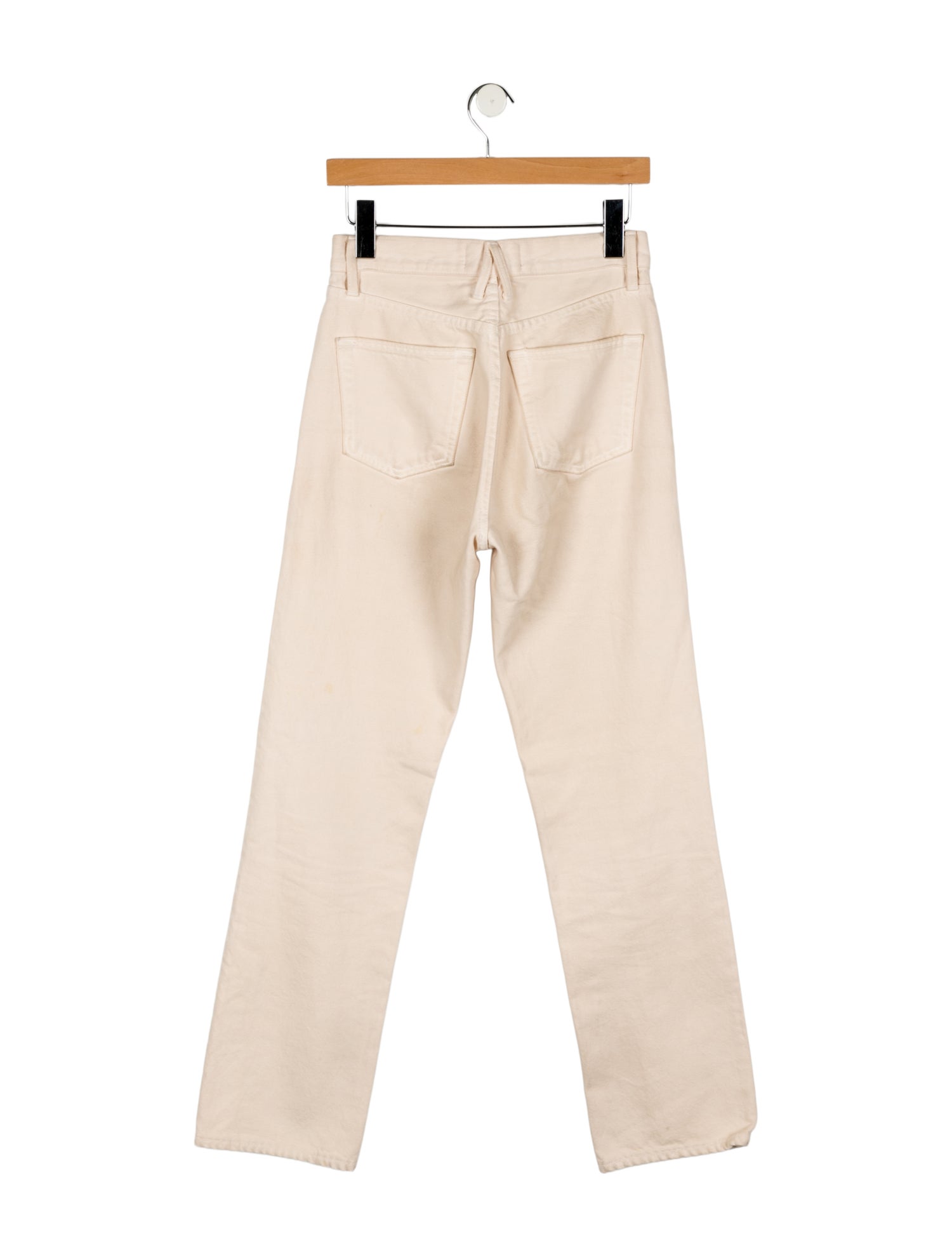 SLVRLAKE High-Rise Straight Leg Jeans