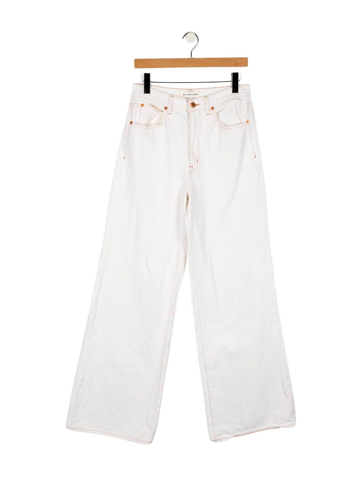 SLVRLAKE High-Rise Wide Leg Jeans