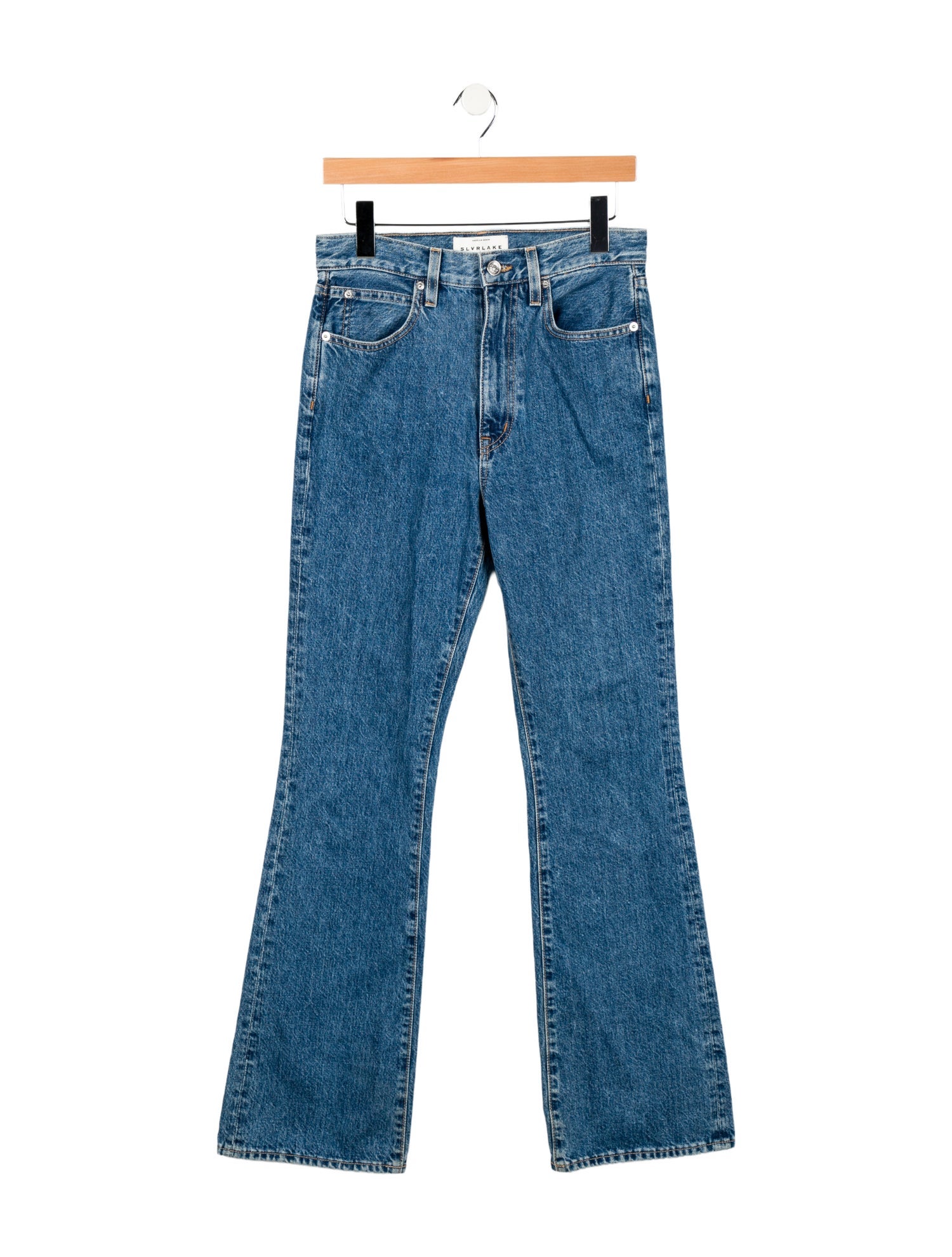 SLVRLAKE High-Rise Wide Leg Jeans