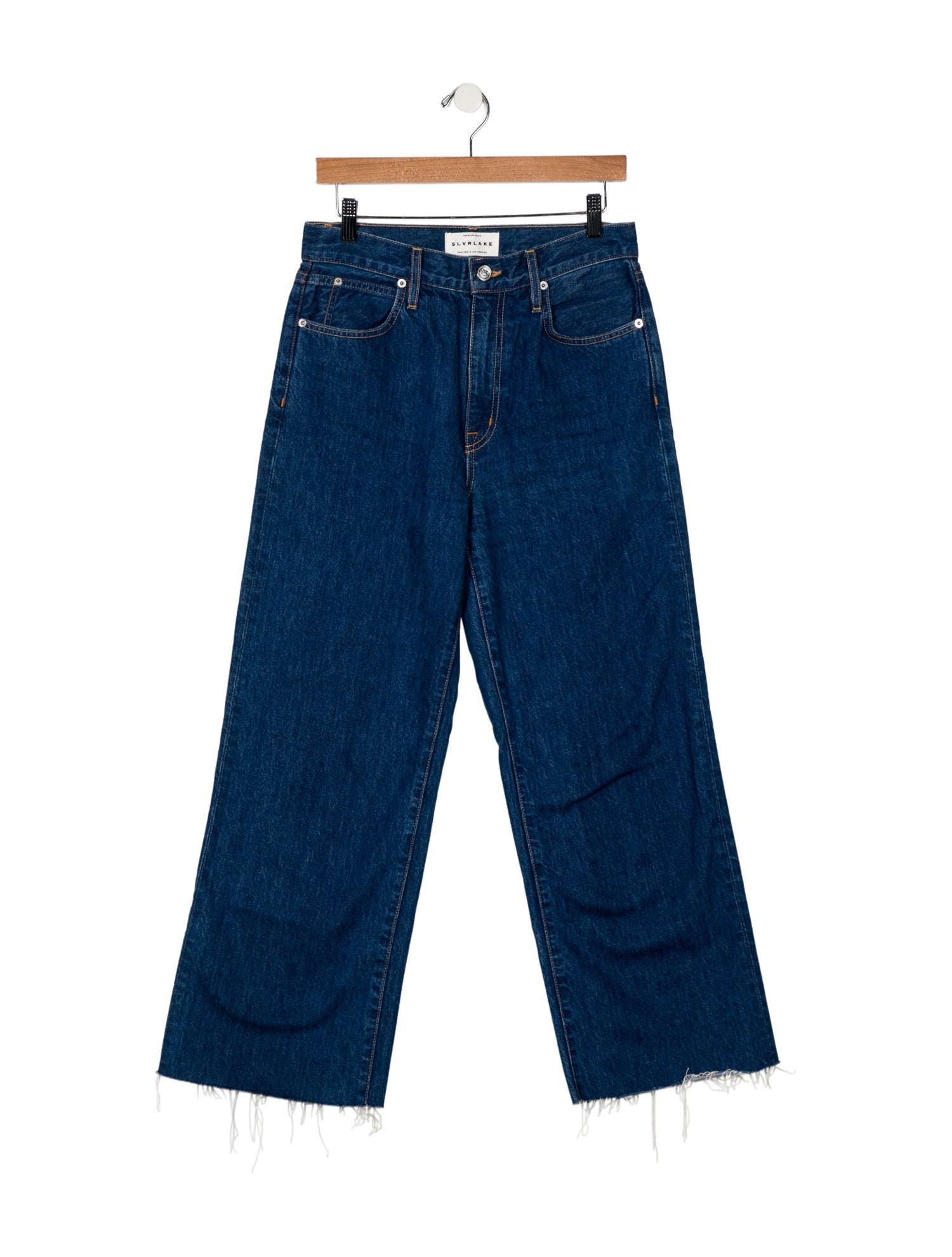 SLVRLAKE High-Rise Wide Leg Jeans