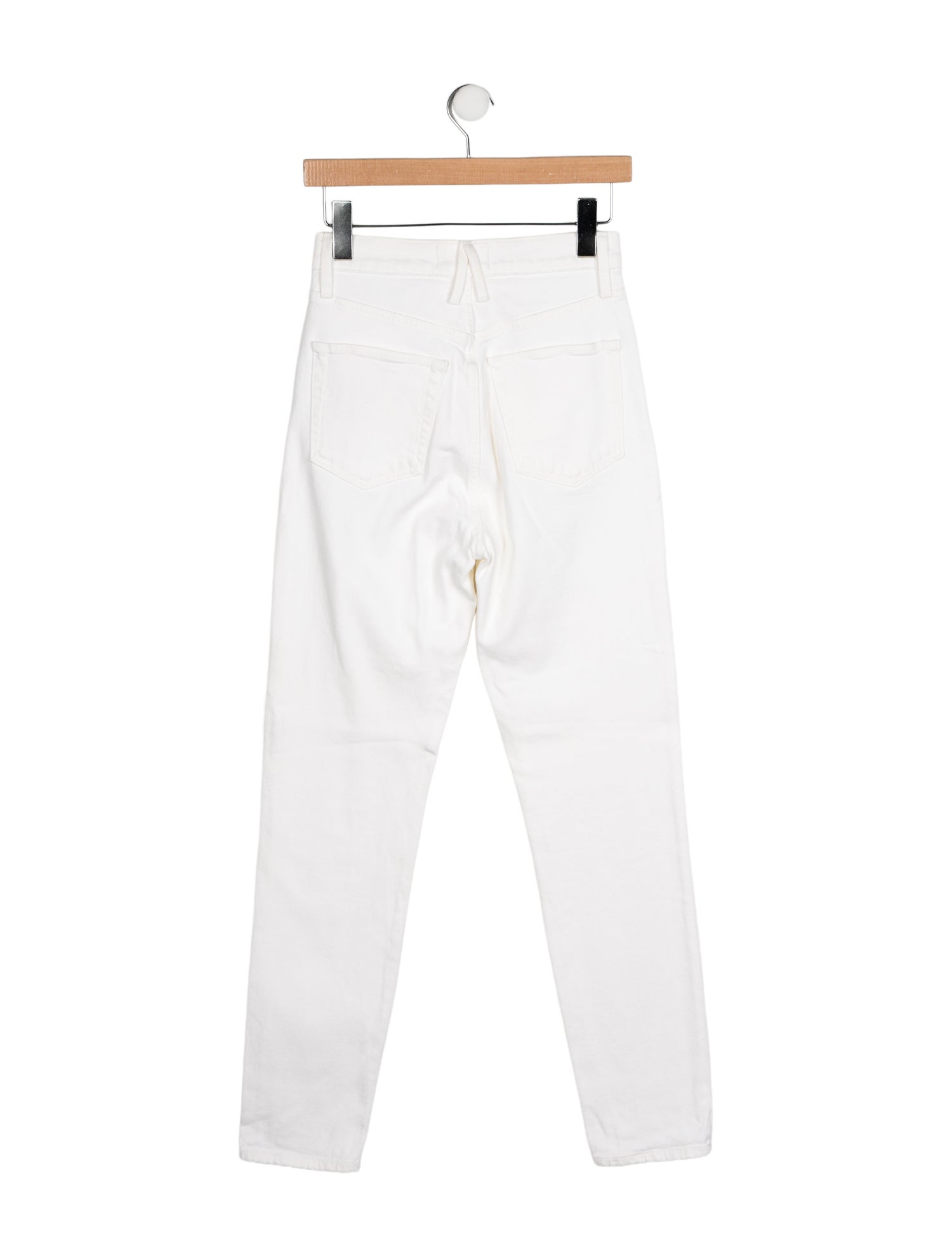 SLVRLAKE High-Rise Straight Leg Jeans