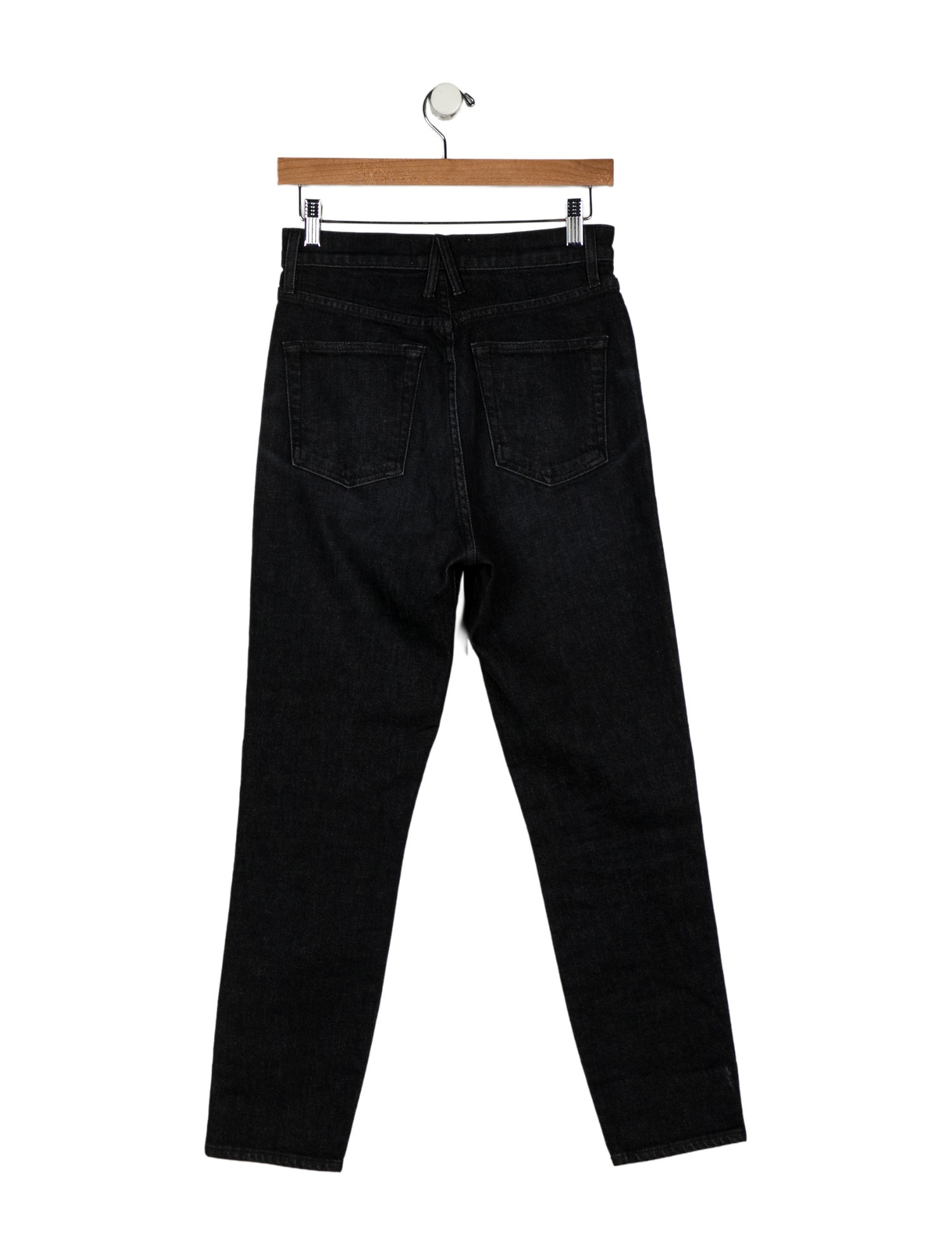 SLVRLAKE High-Rise Straight Leg Jeans