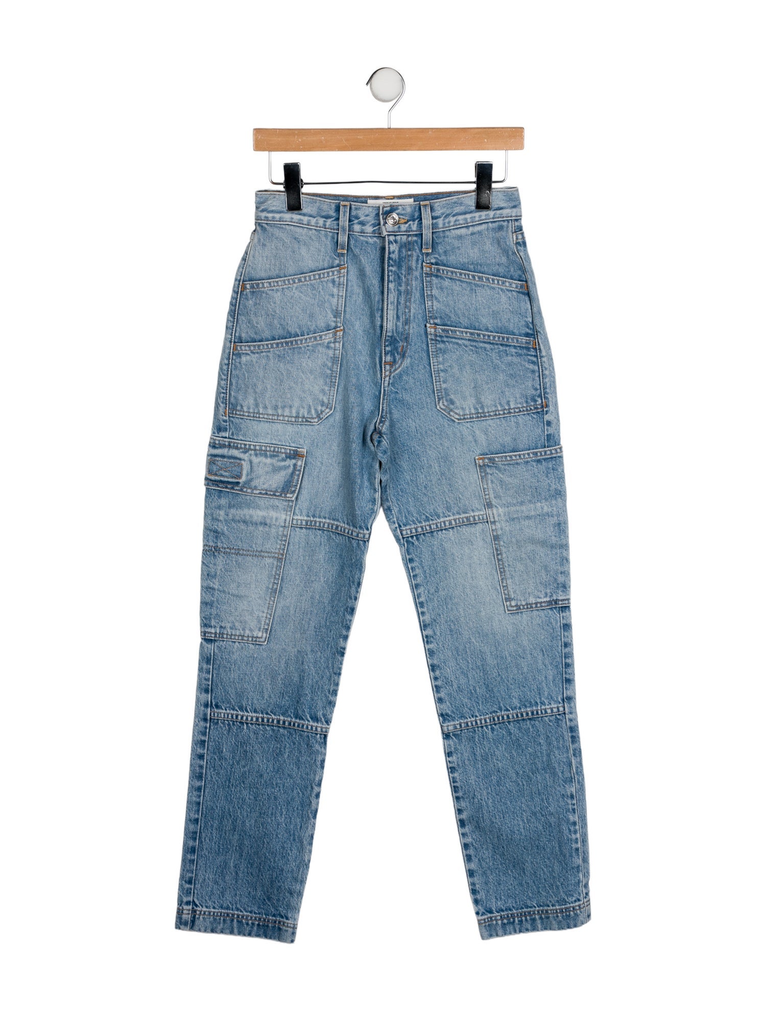 SLVRLAKE High-Rise Straight Leg Jeans