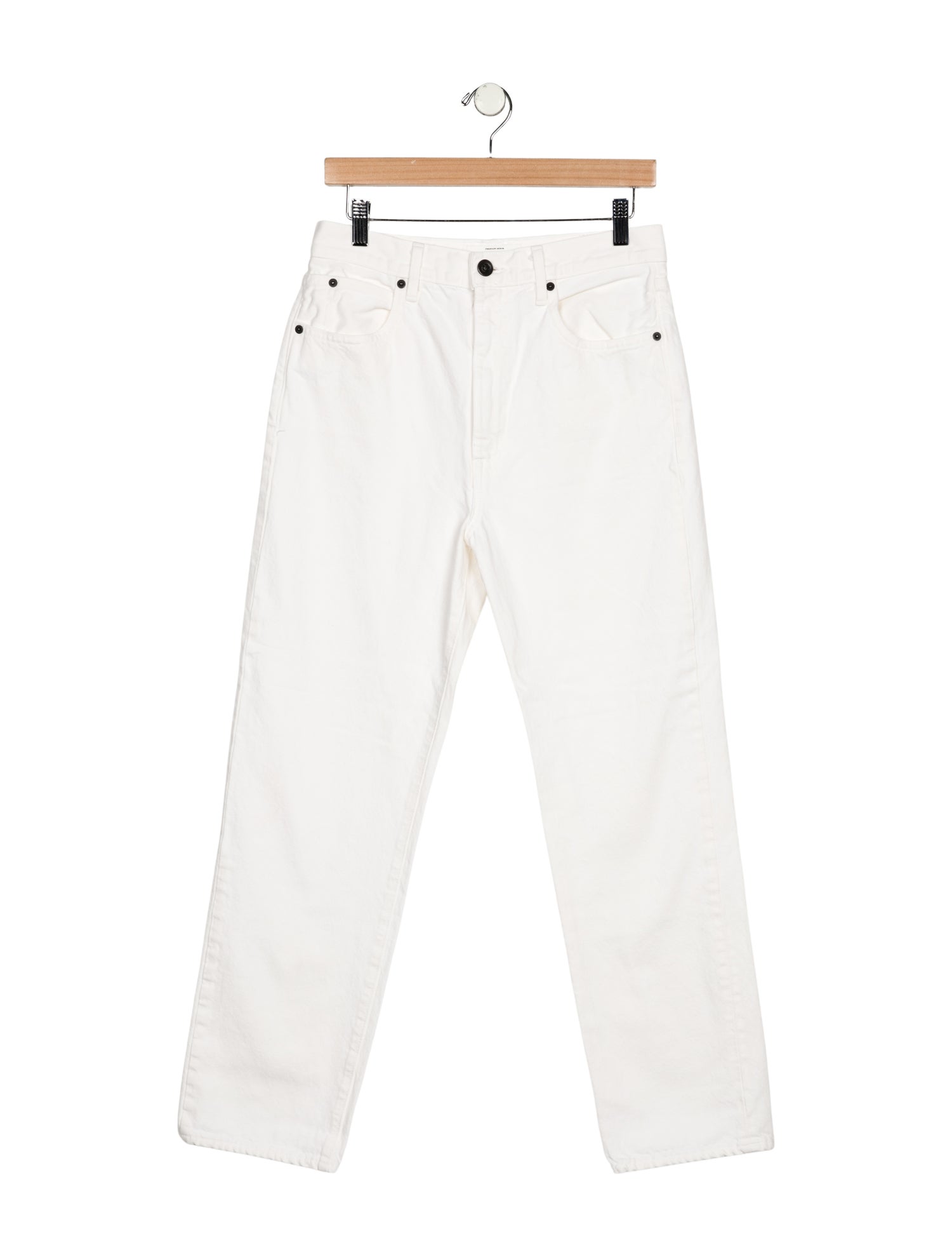 SLVRLAKE High-Rise Straight Leg Jeans