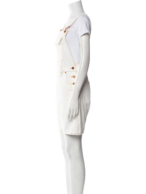 SLVRLAKE Square Neckline Romper