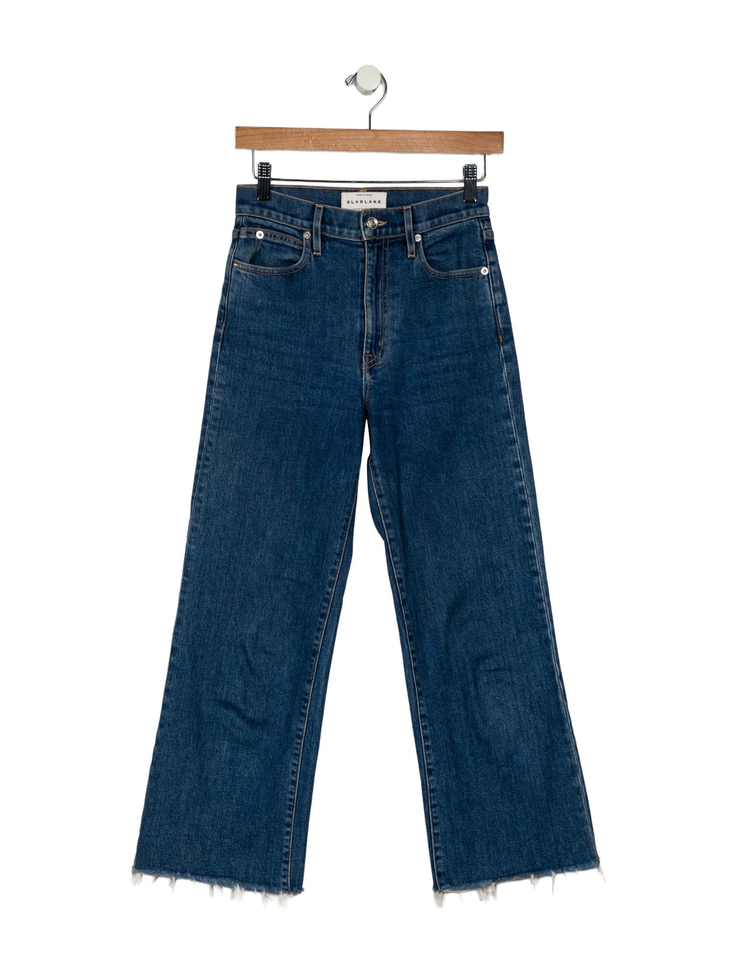 SLVRLAKE High-Rise Wide Leg Jeans