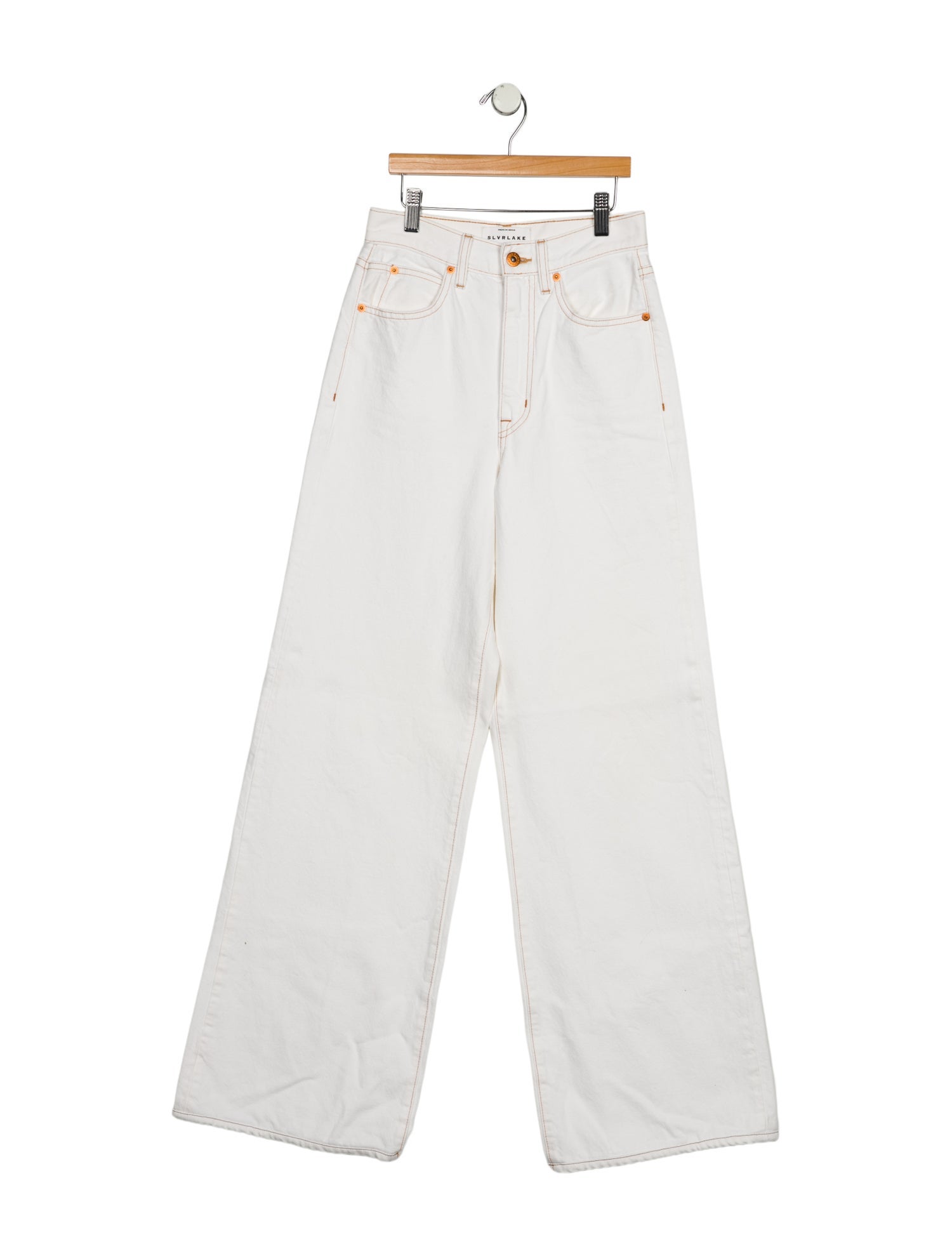 SLVRLAKE High-Rise Wide Leg Jeans