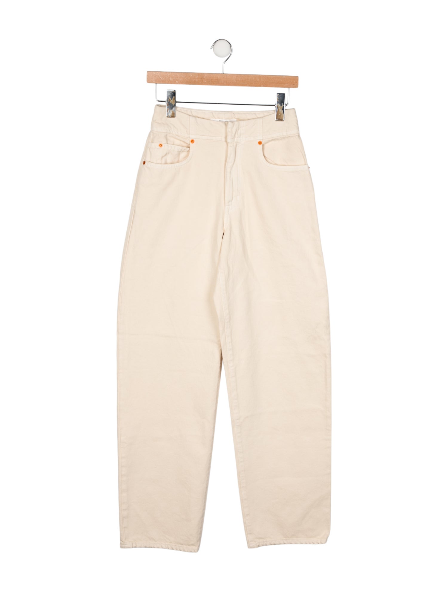 SLVRLAKE High-Rise Straight Leg Jeans