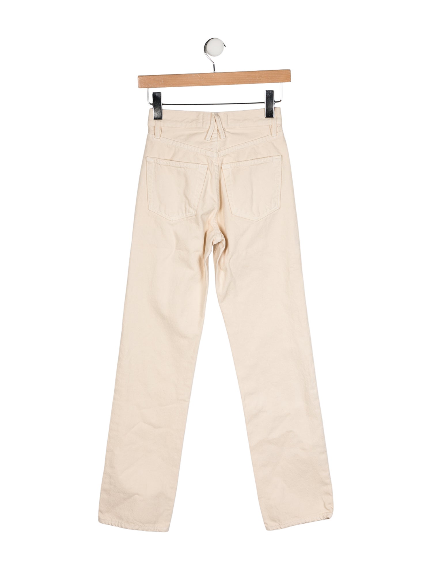 SLVRLAKE Mid-Rise Straight Leg Jeans