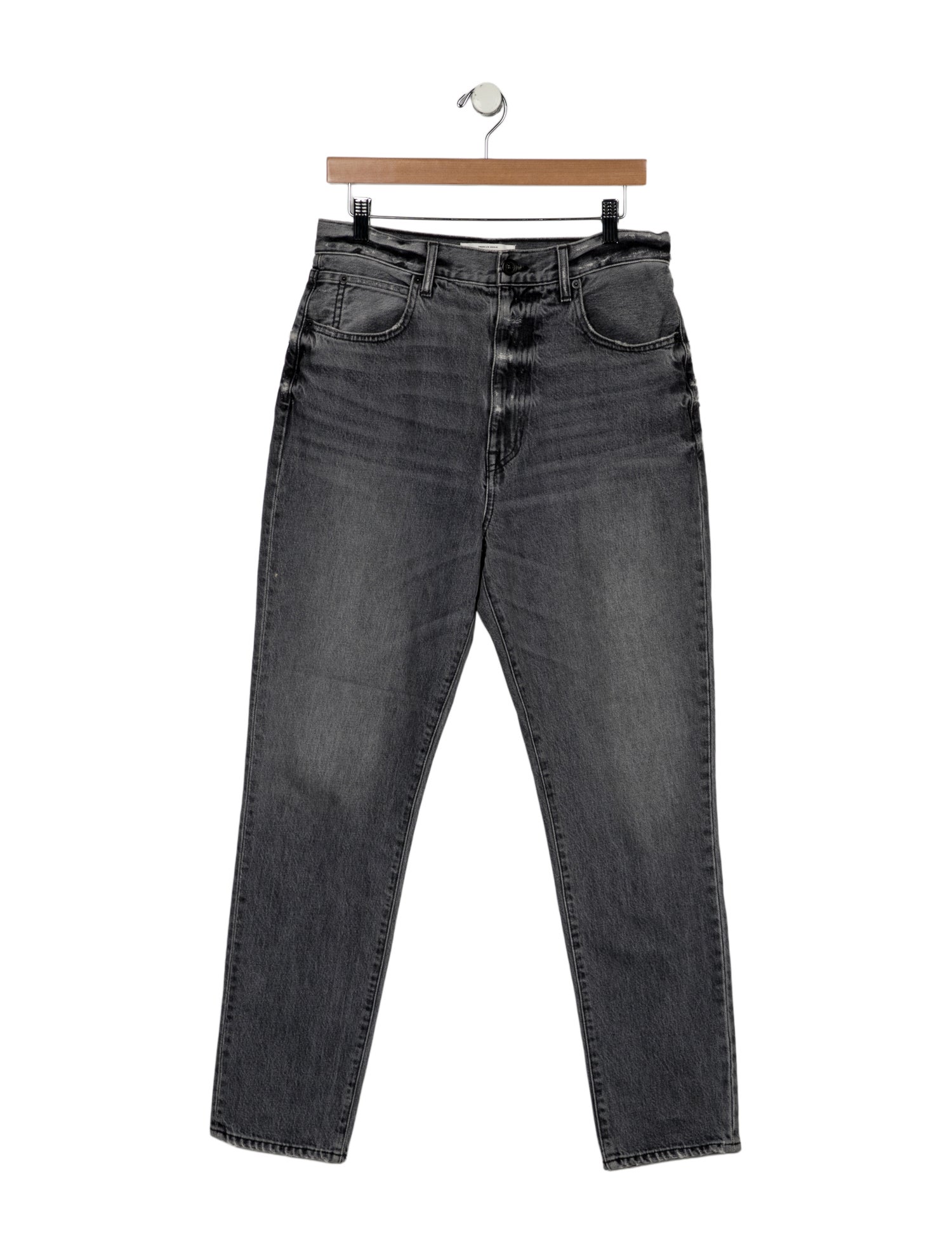 SLVRLAKE High-Rise Straight Leg Jeans