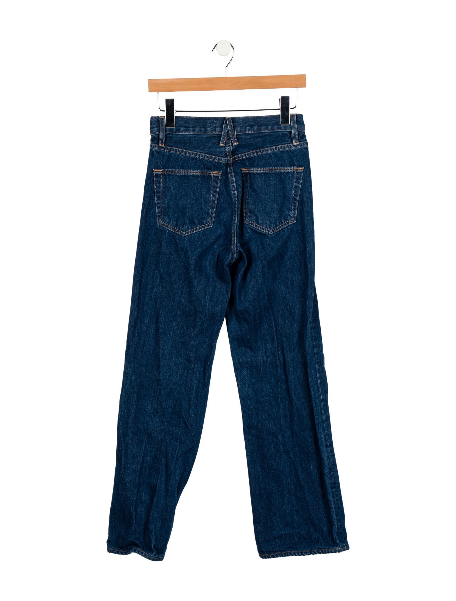 SLVRLAKE Mid-Rise Wide Leg Jeans