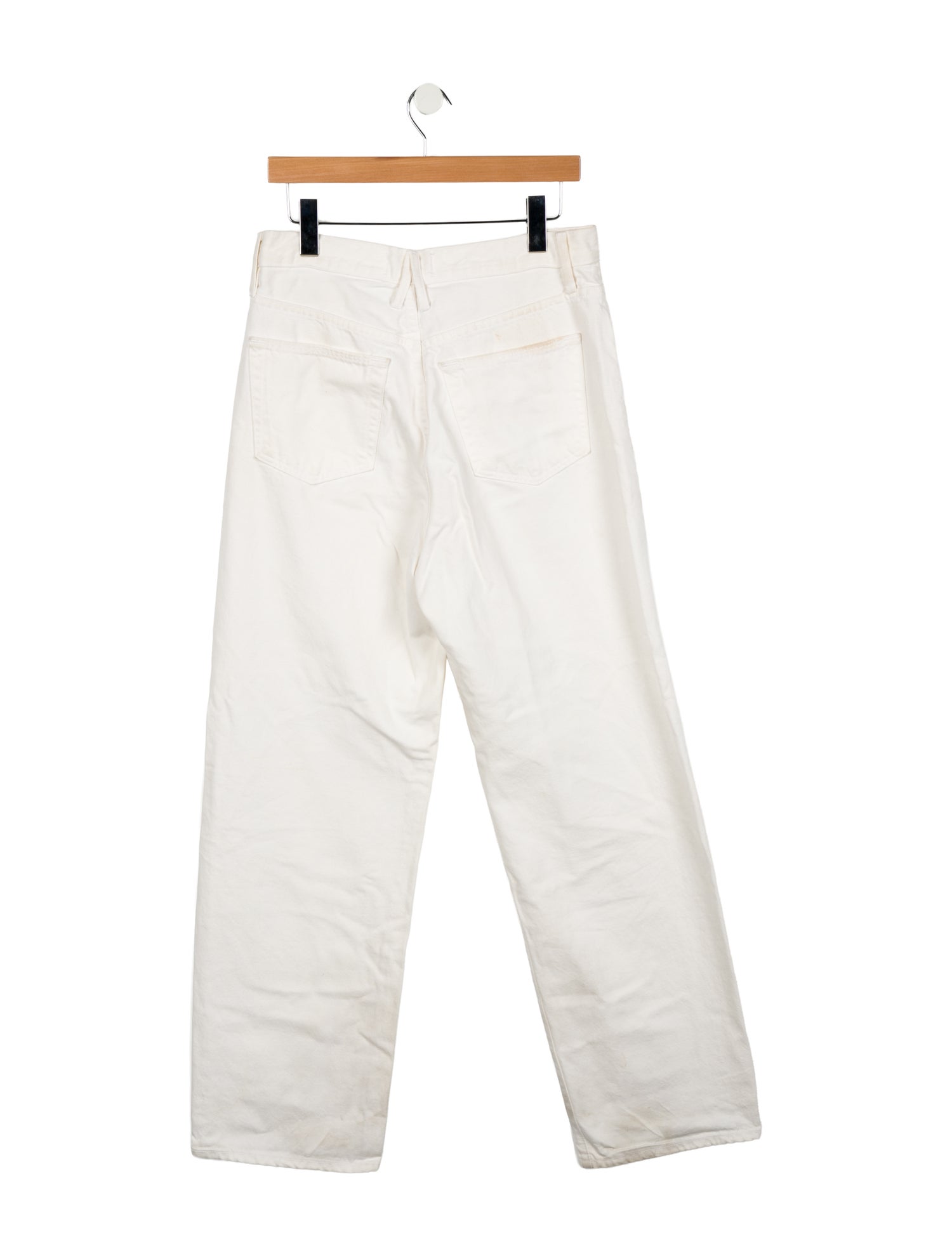 SLVRLAKE Mid-Rise Wide Leg Jeans