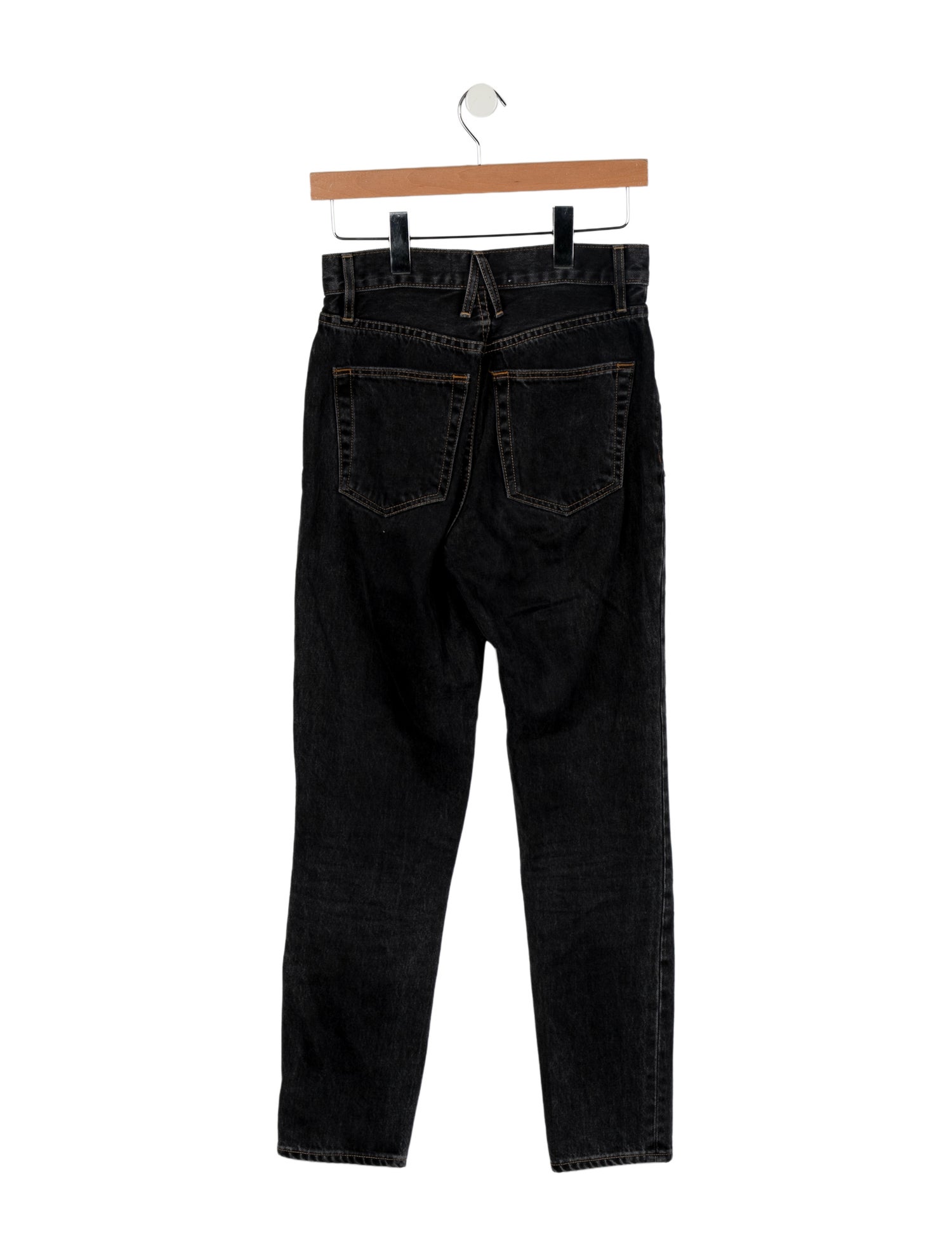 SLVRLAKE High-Rise Straight Leg Jeans