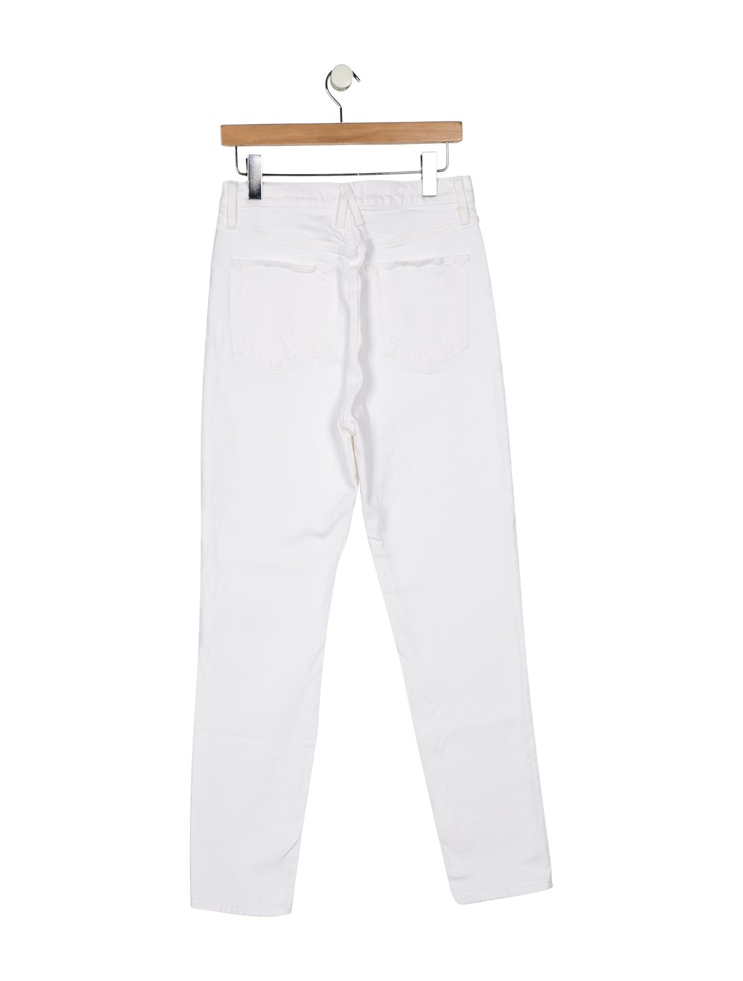 SLVRLAKE High-Rise Straight Leg Jeans