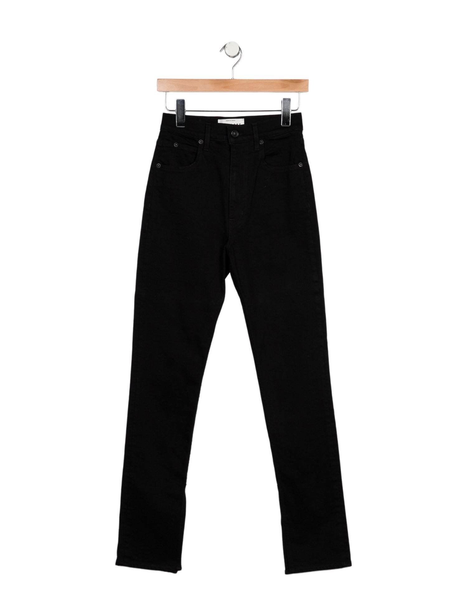 SLVRLAKE High-Rise Straight Leg Jeans