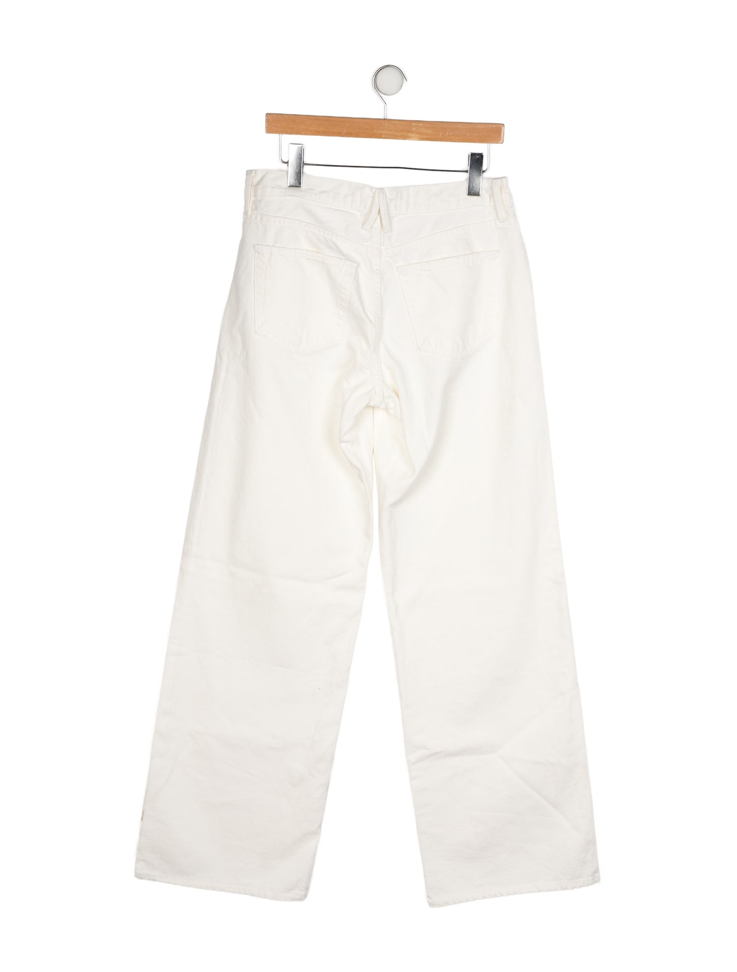 SLVRLAKE Mid-Rise Wide Leg Jeans