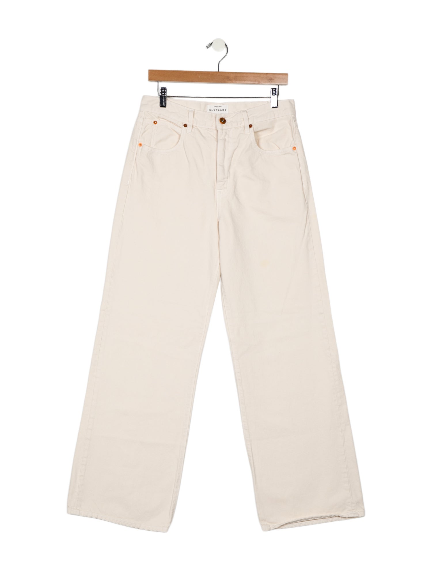 SLVRLAKE High-Rise Wide Leg Jeans
