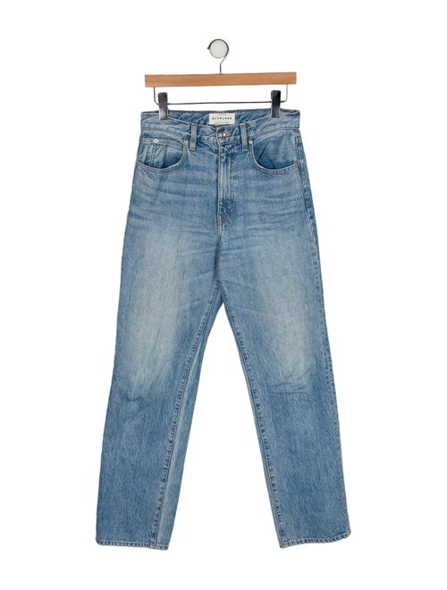 SLVRLAKE High-Rise Straight Leg Jeans