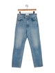 SLVRLAKE High-Rise Straight Leg Jeans