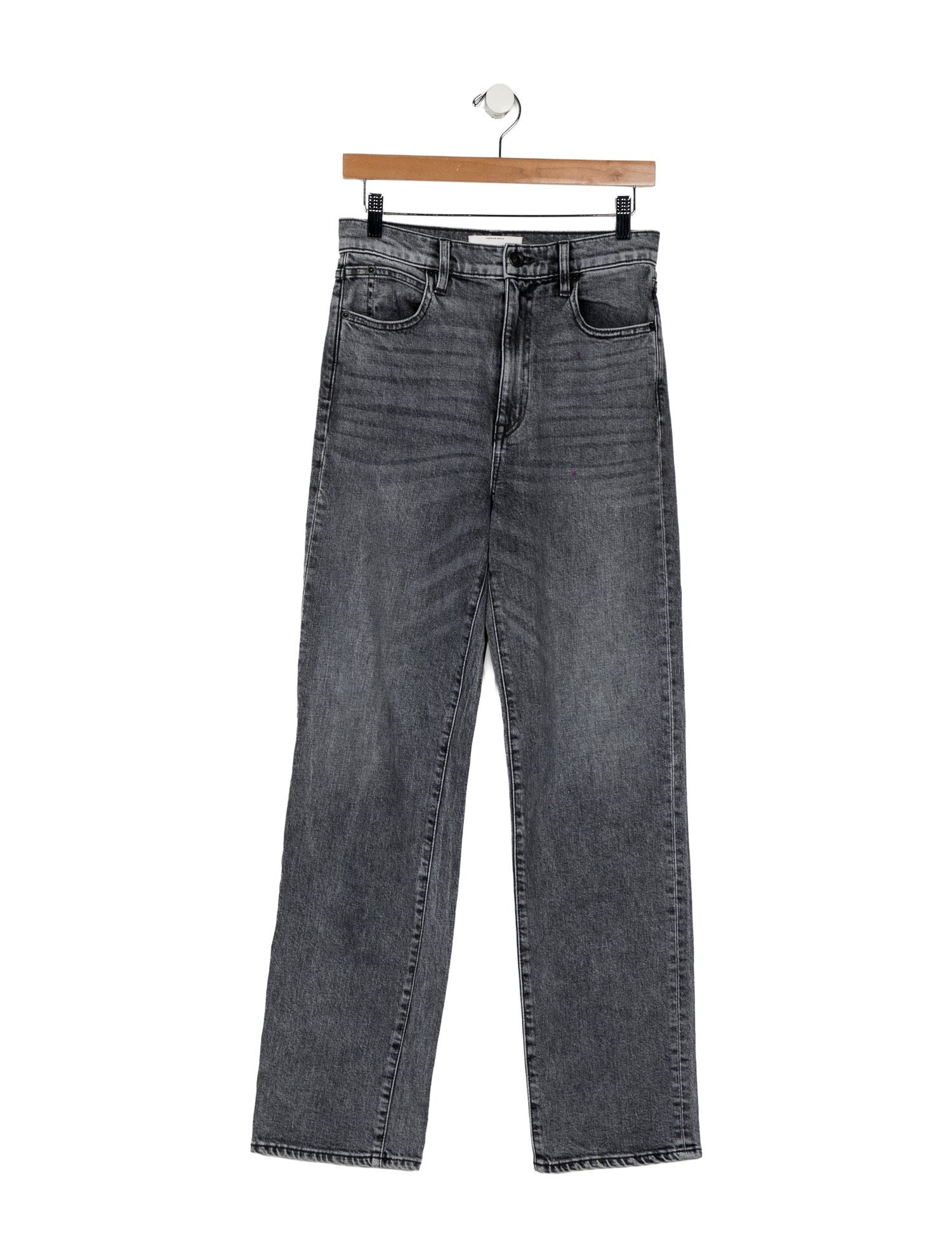 SLVRLAKE High-Rise Straight Leg Jeans