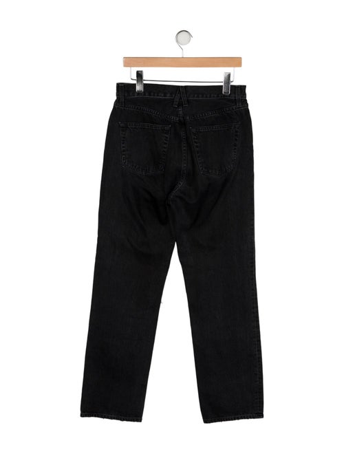 SLVRLAKE High-Rise Straight Leg Jeans