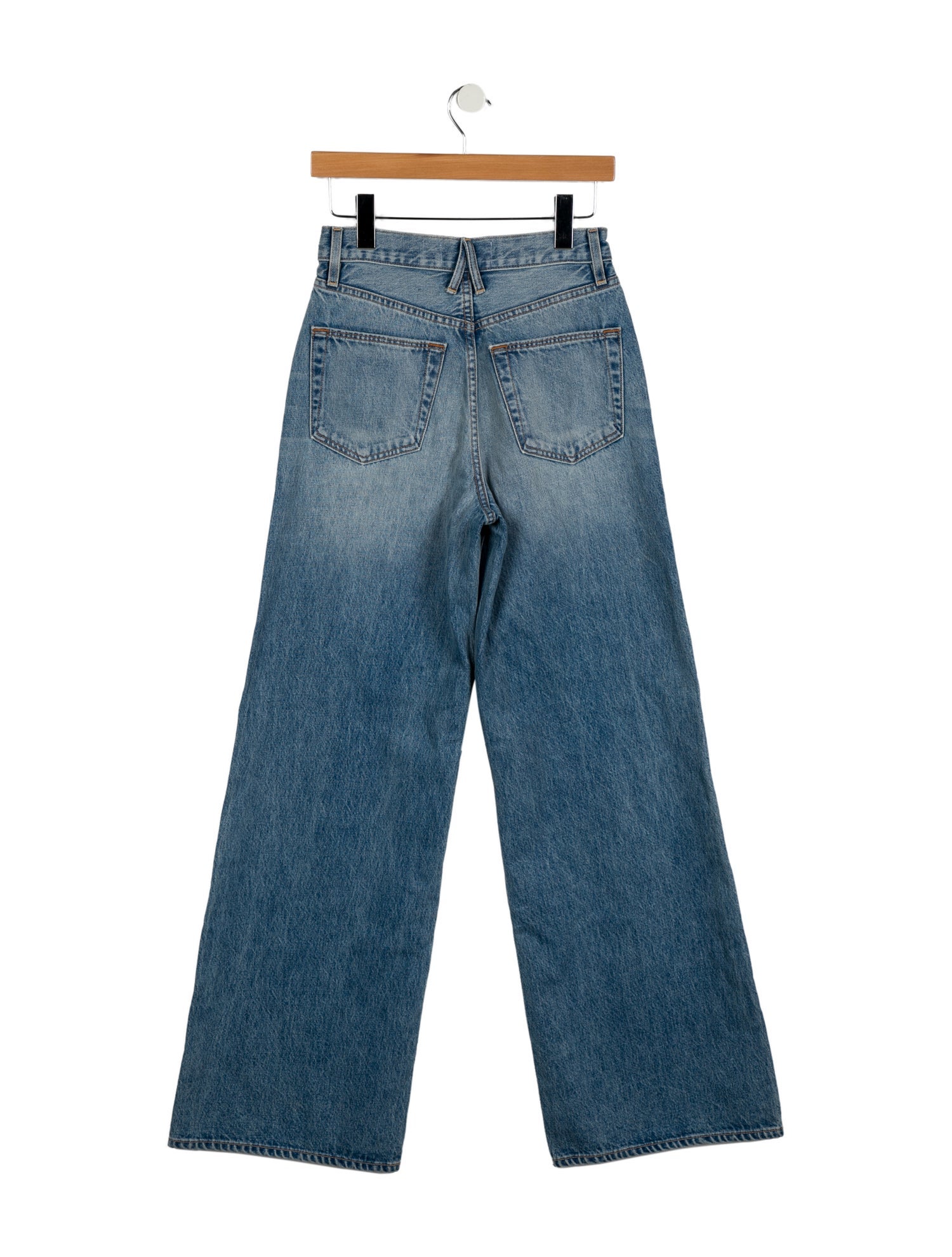 SLVRLAKE High-Rise Wide Leg Jeans