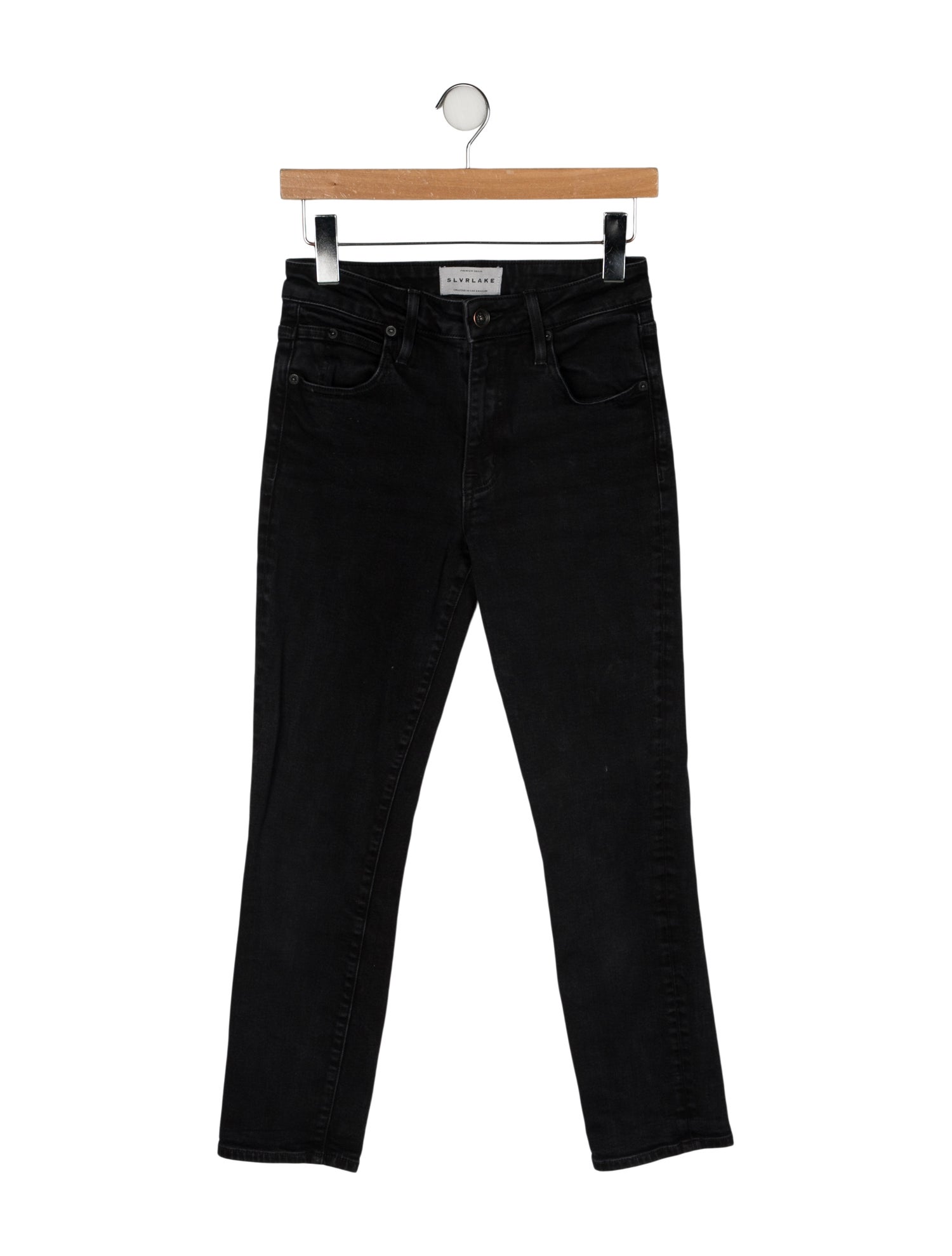 SLVRLAKE Mid-Rise Skinny Leg Jeans
