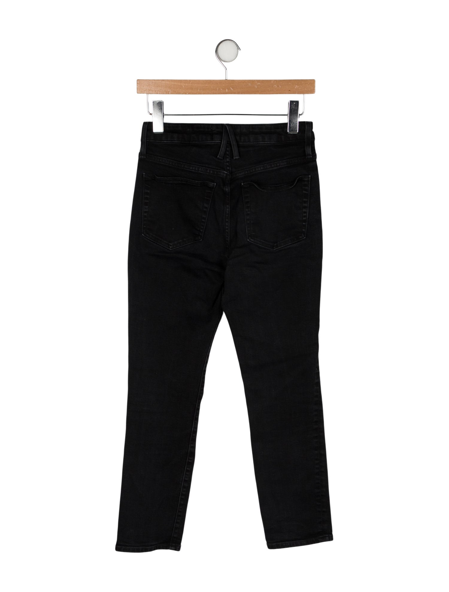 SLVRLAKE Mid-Rise Skinny Leg Jeans