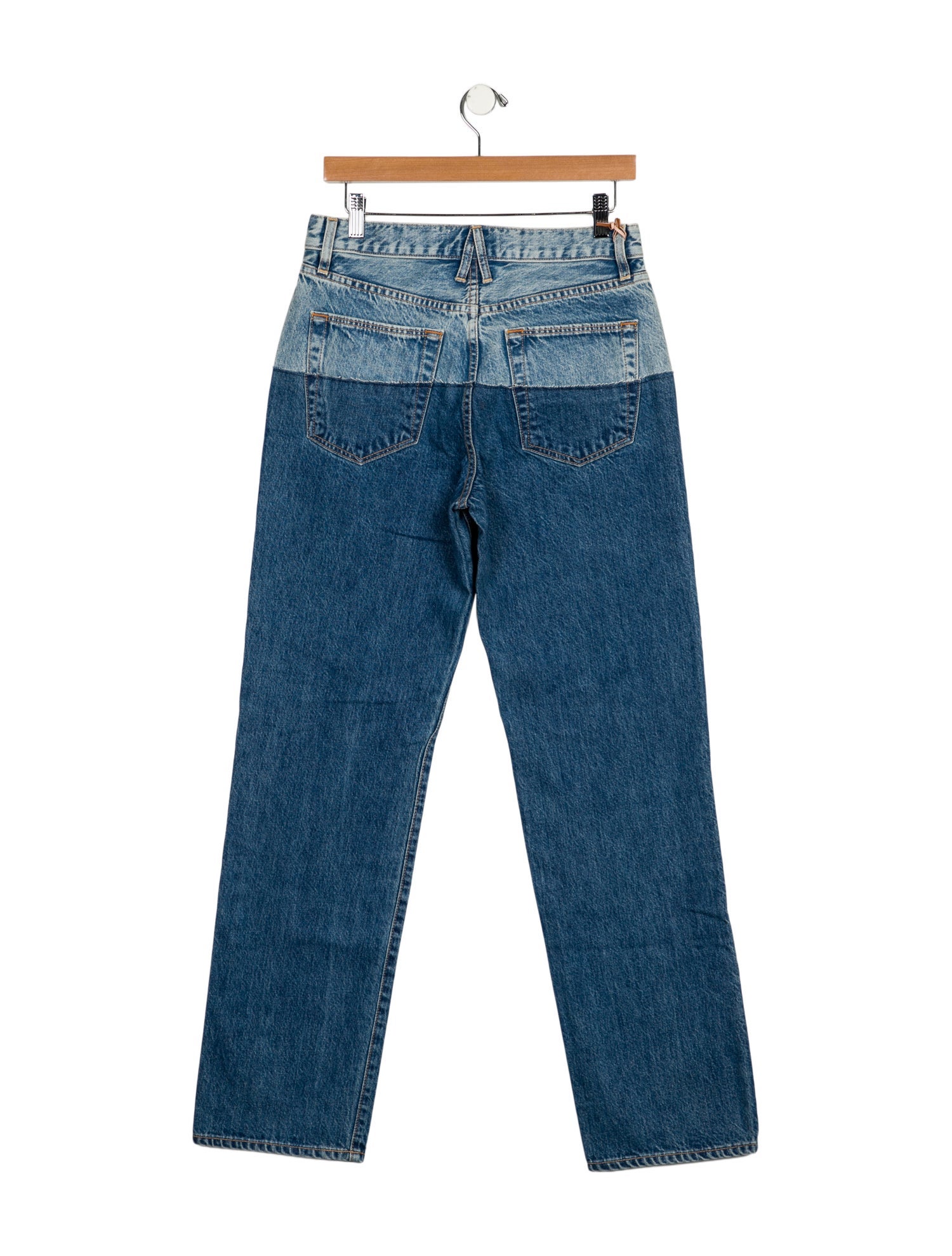 SLVRLAKE Mid-Rise Straight Leg Jeans