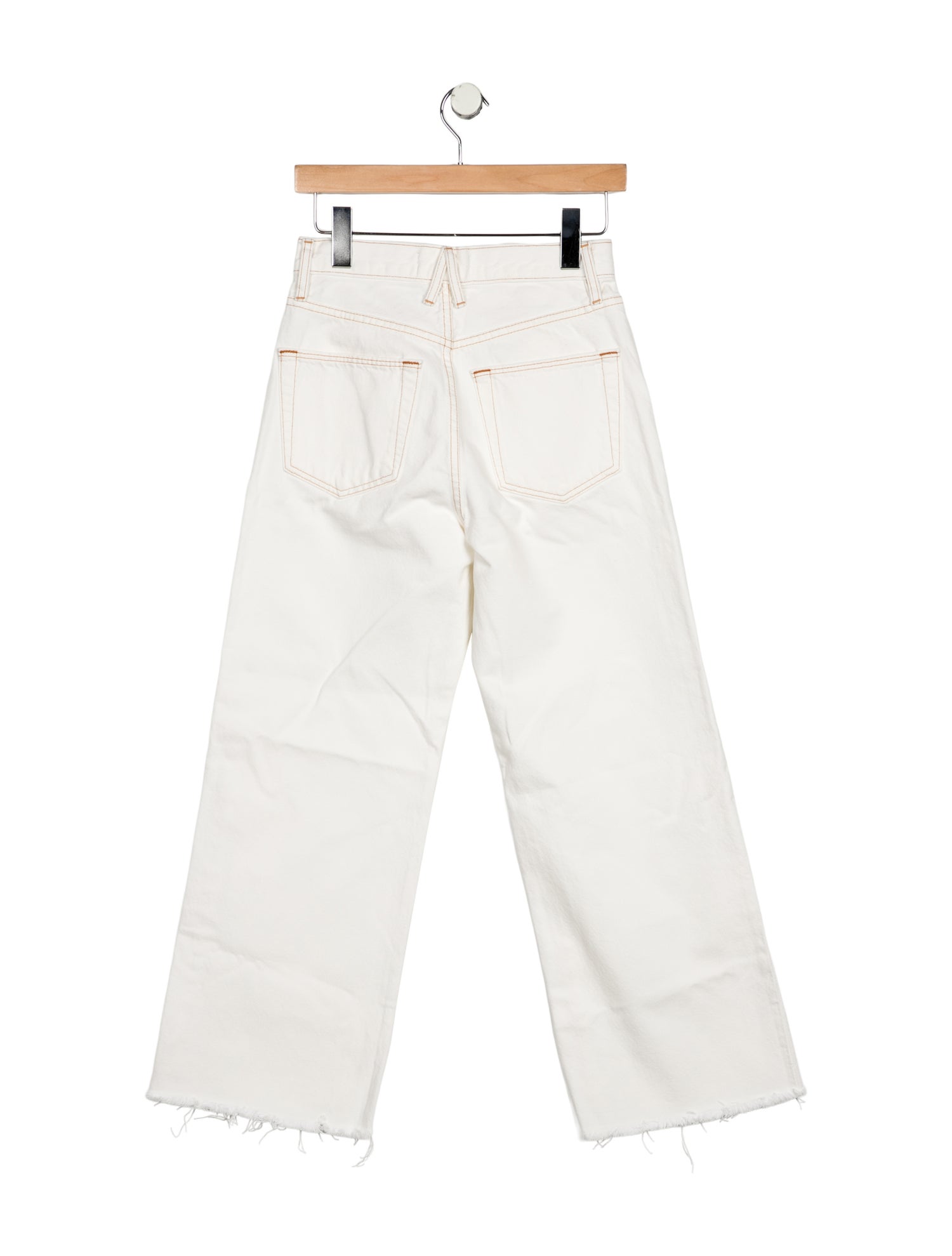 SLVRLAKE Mid-Rise Wide Leg Jeans